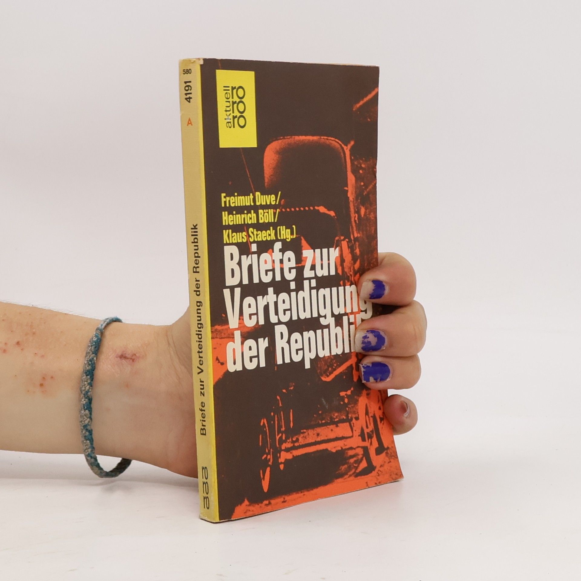 Freimut Duve Briefe zur Verteidigung der Republik