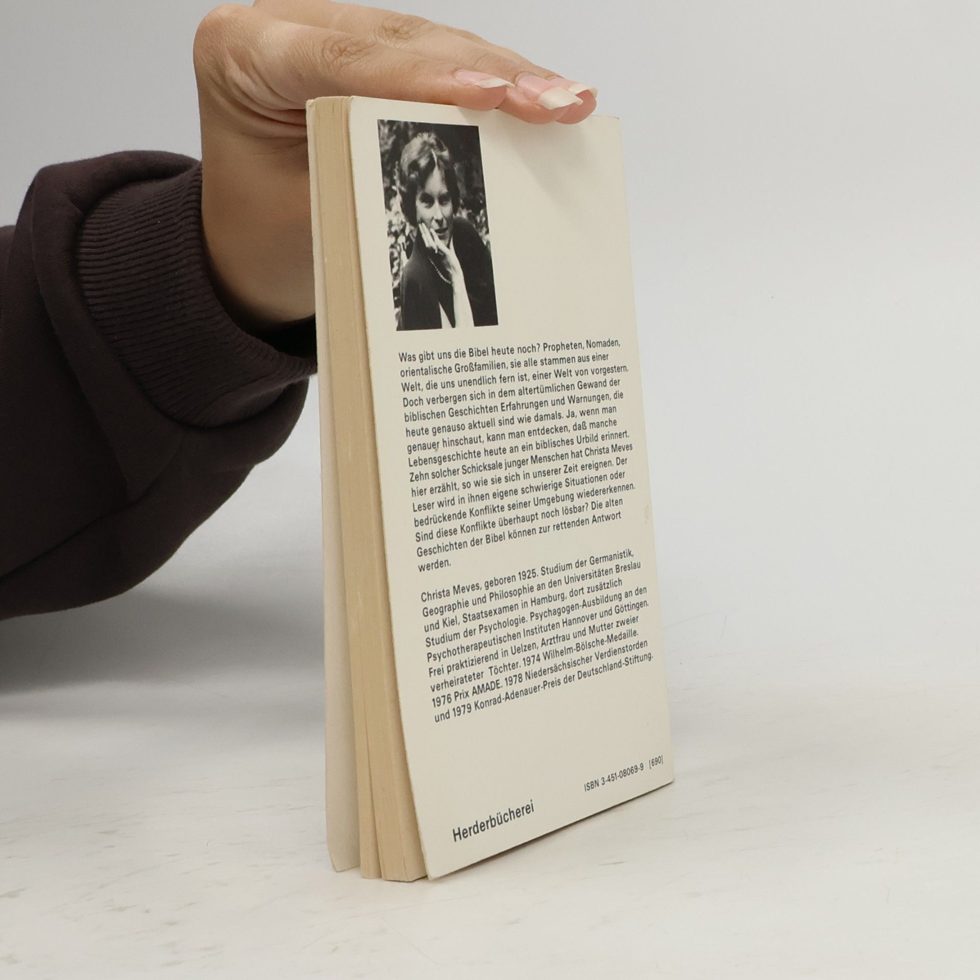 Christa Meves Bist du David? Junge Menschen von heute erleben biblische Schicksale.