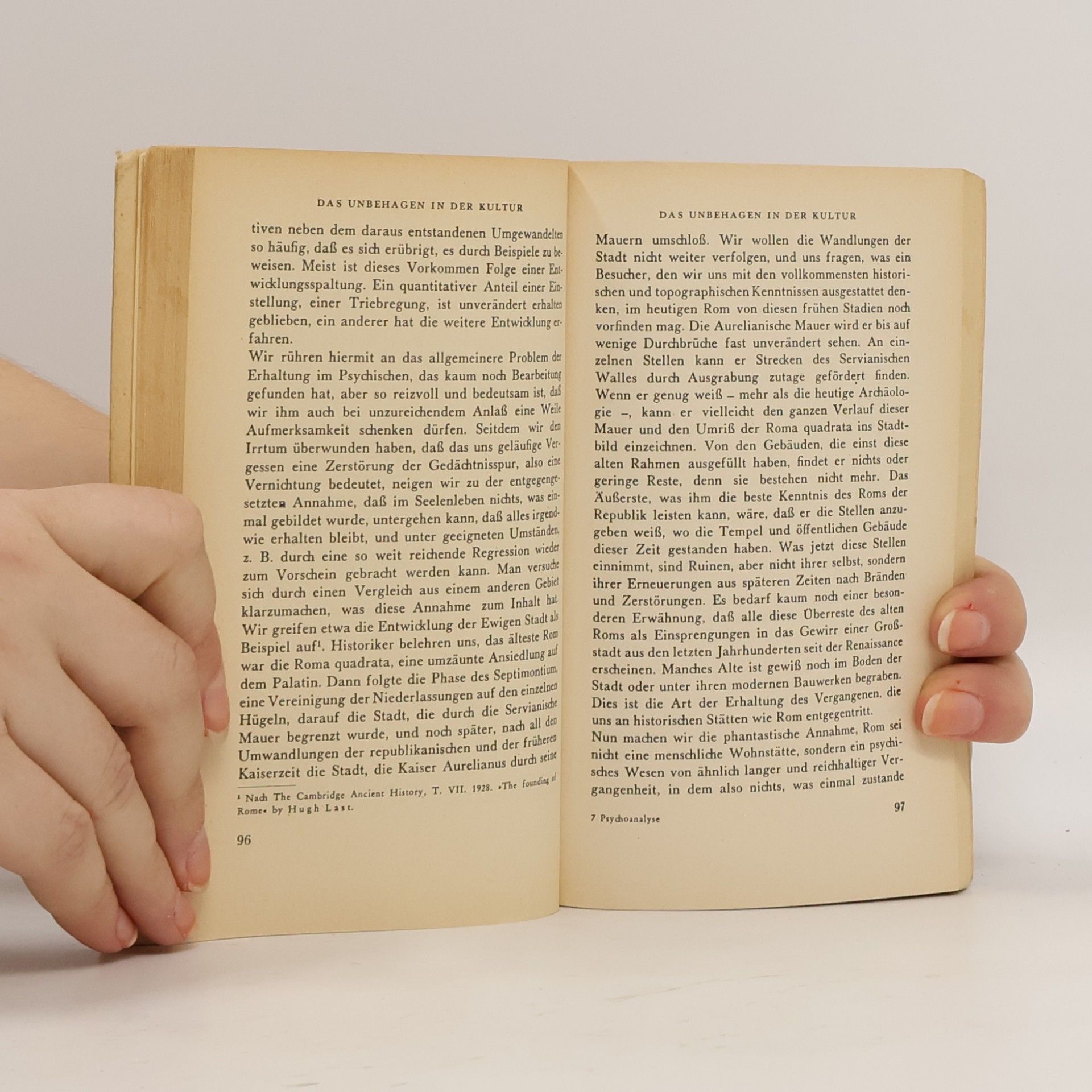 Sigmund Freud Abriß der Psychoanalyse Das Unbehagen in der Kultur