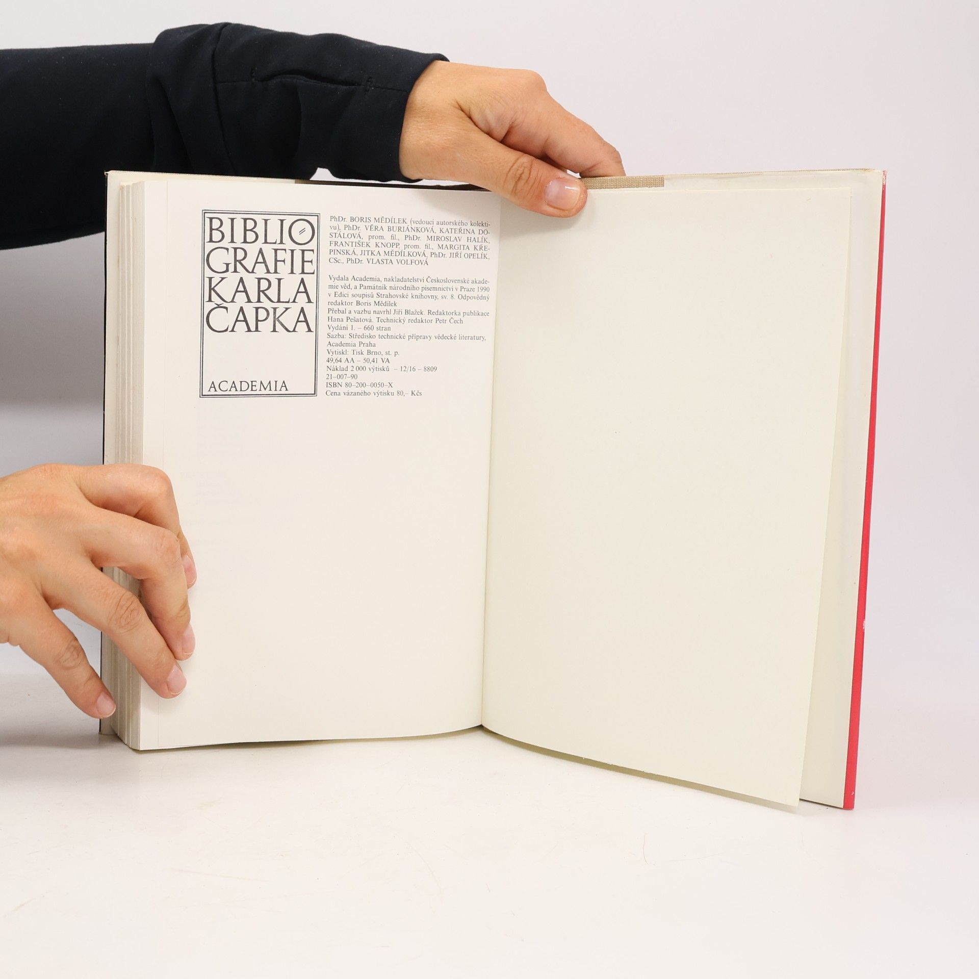 Boris Mědílek Bibliografie Karla Čapka