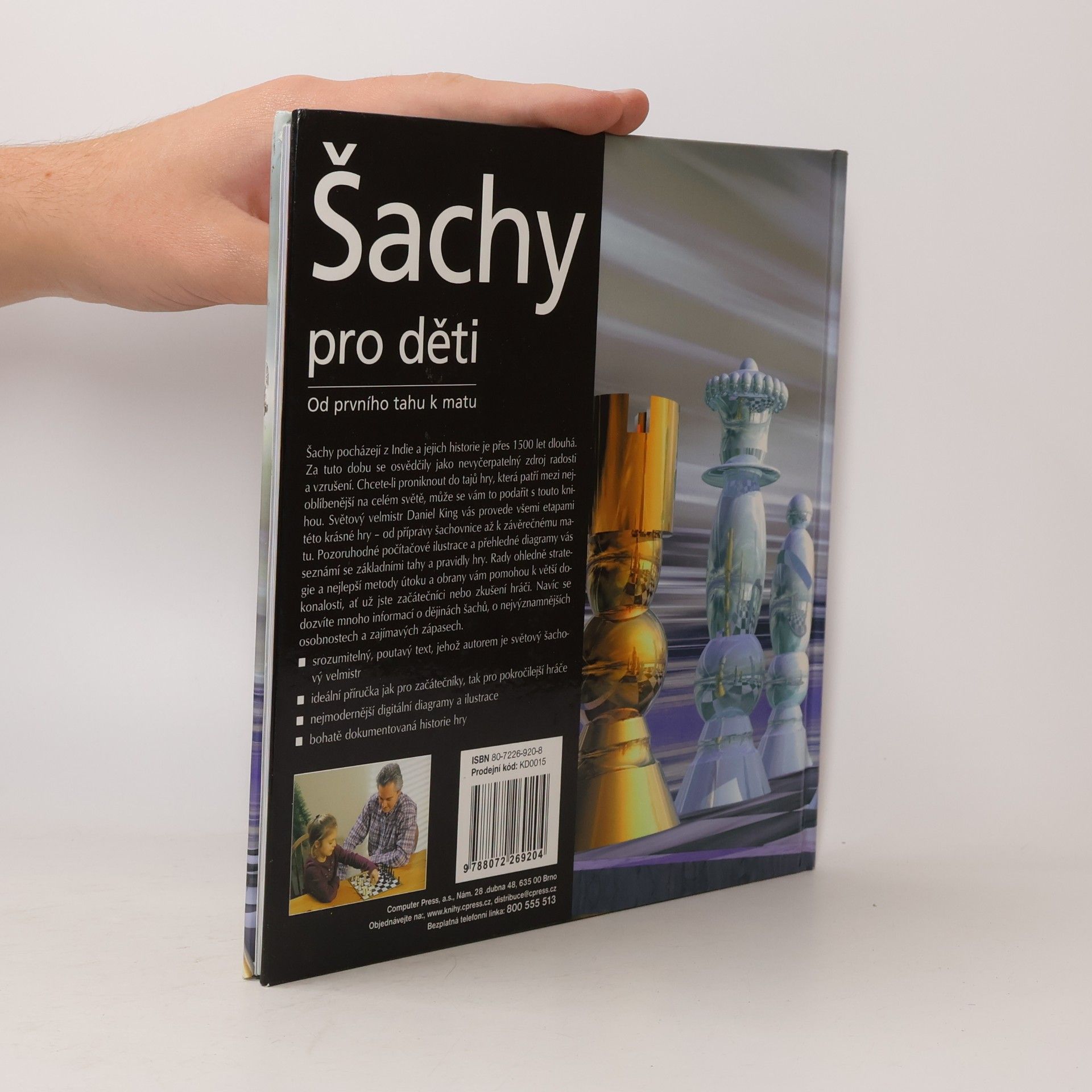 Daniel King Šachy pro děti. Od prvního tahu k matu