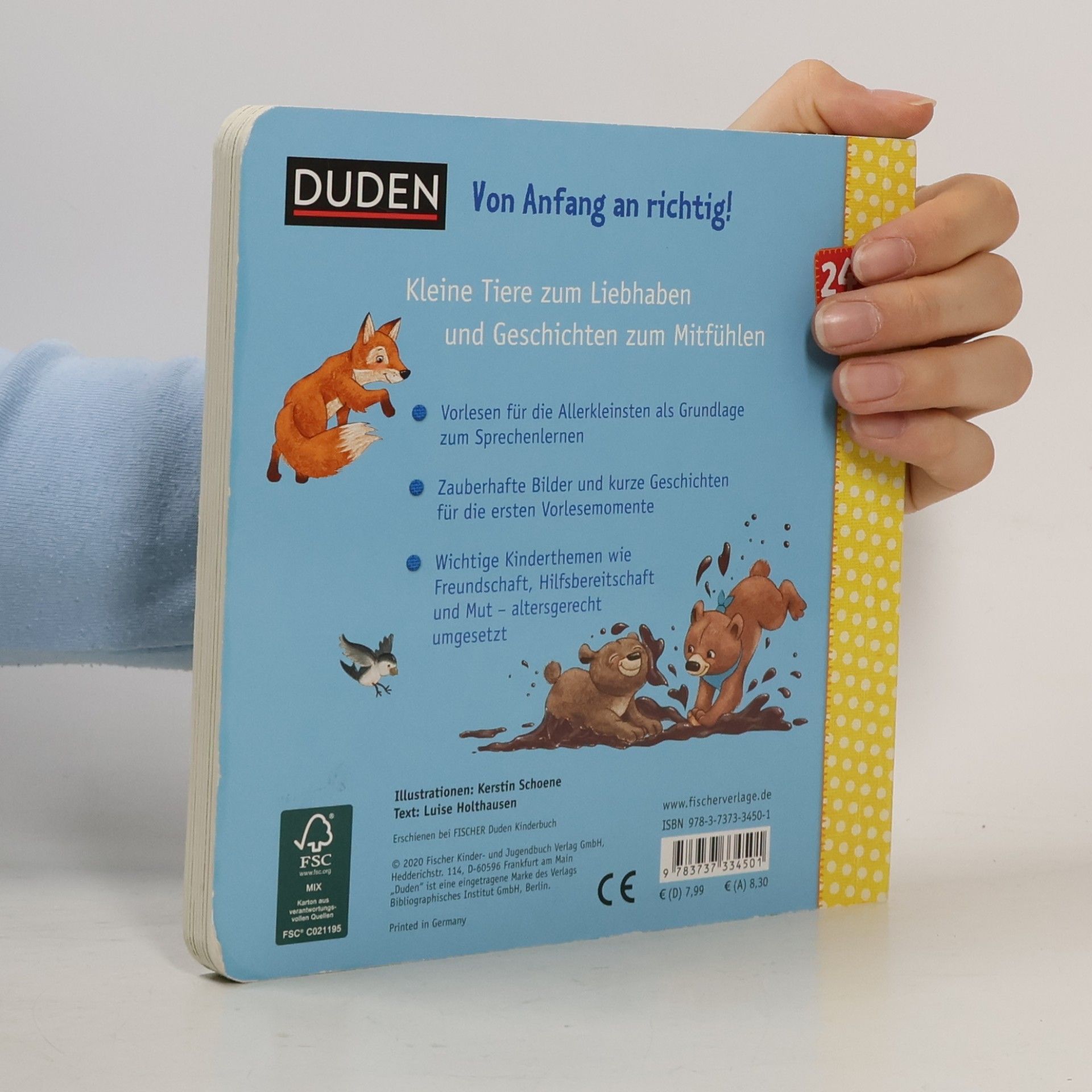 Luise Holthausen Duden 24+: Meine allerersten Tiergeschichten zum Vorlesen