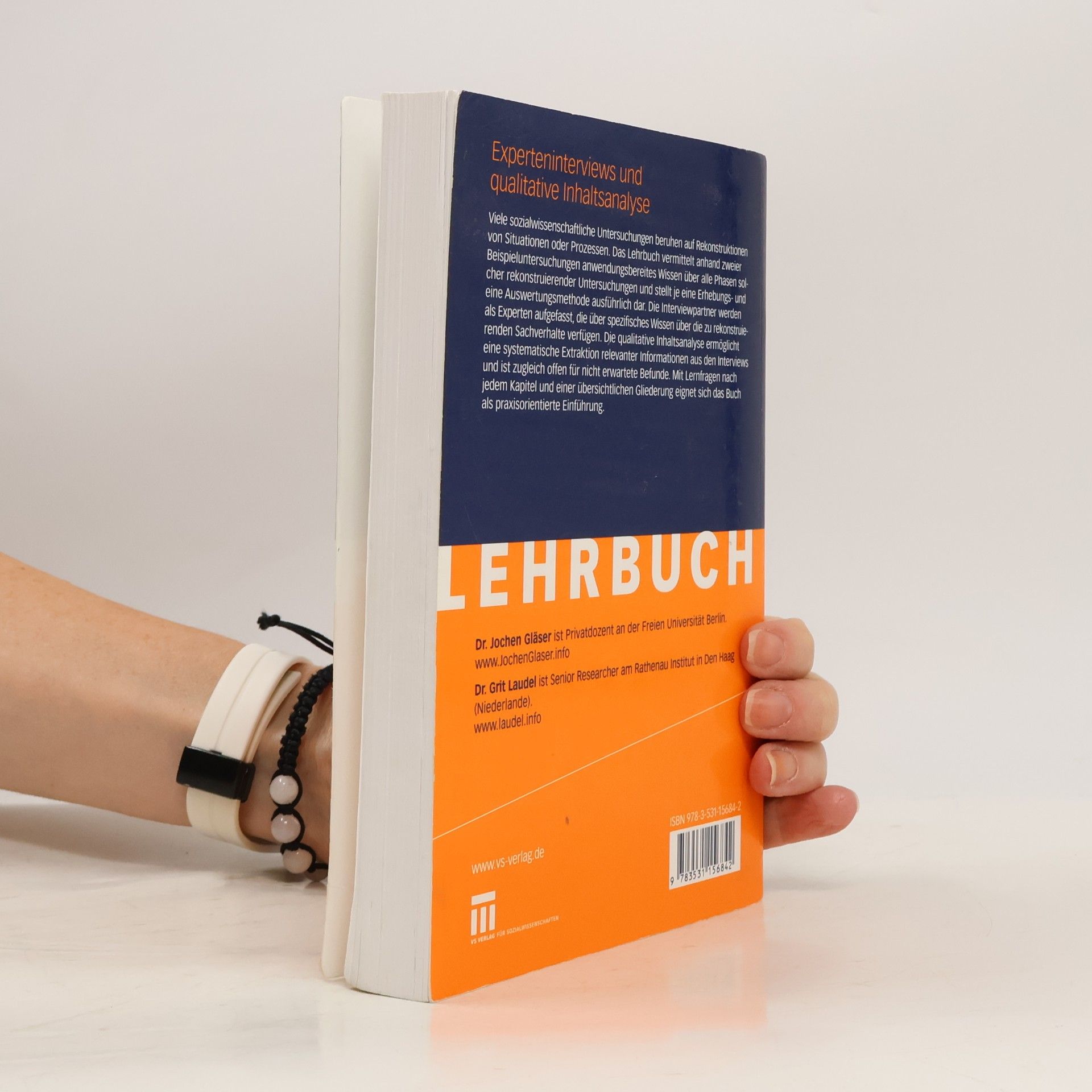 Jochen Gläser Experteninterviews und qualitative Inhaltsanalyse als Instrumente rekonstruierender Untersuchungen
