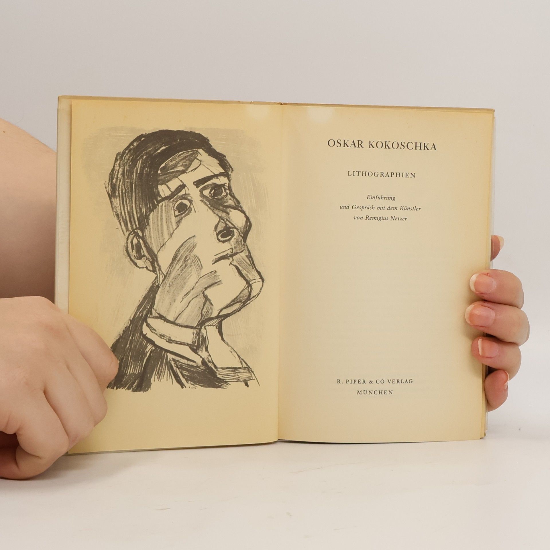 Oskar Kokoschka Lithographien