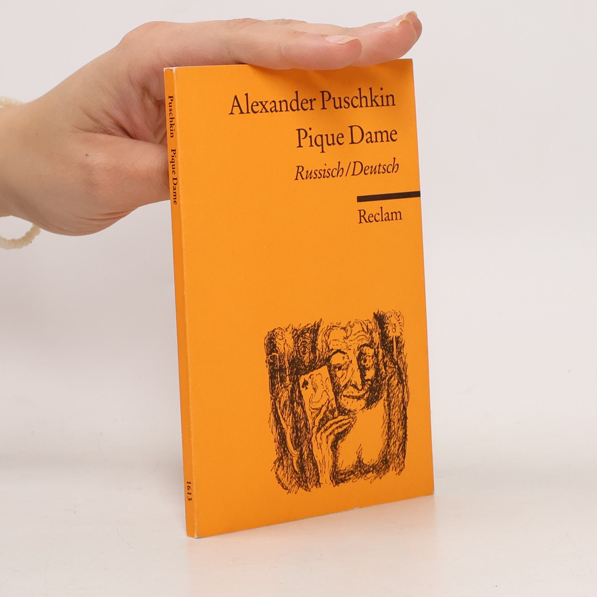 Alexander Pushkin Pique Dame, Russisch-Deutsch