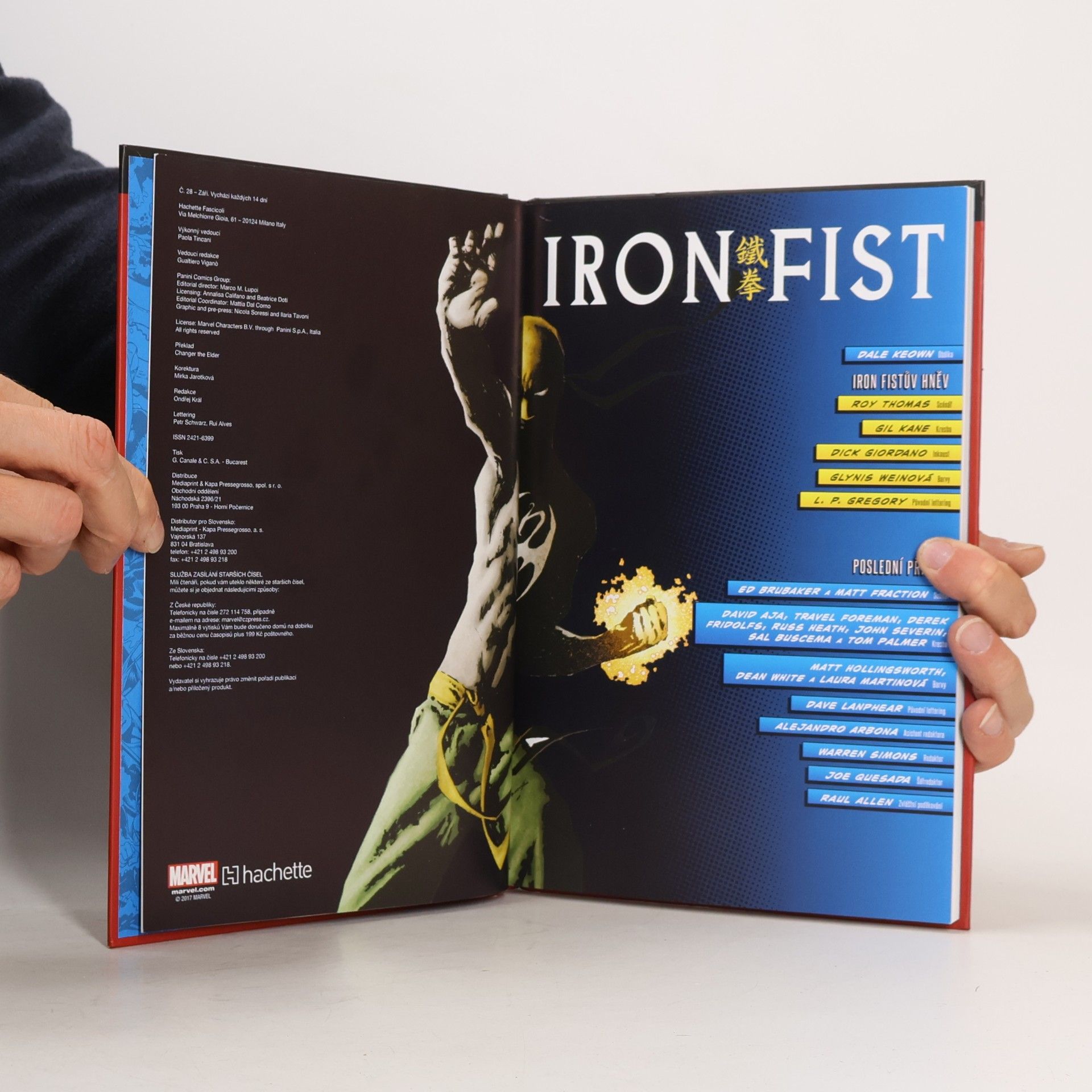 Autorenkollektiv Nejmocnější hrdinové Marvelu 28. Iron Fist