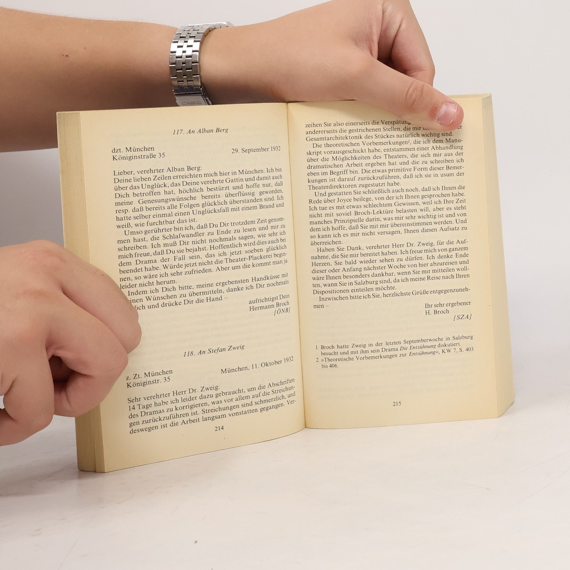 Hermann Broch Briefe : Dokumente und Kommentare zu Leben und Werk