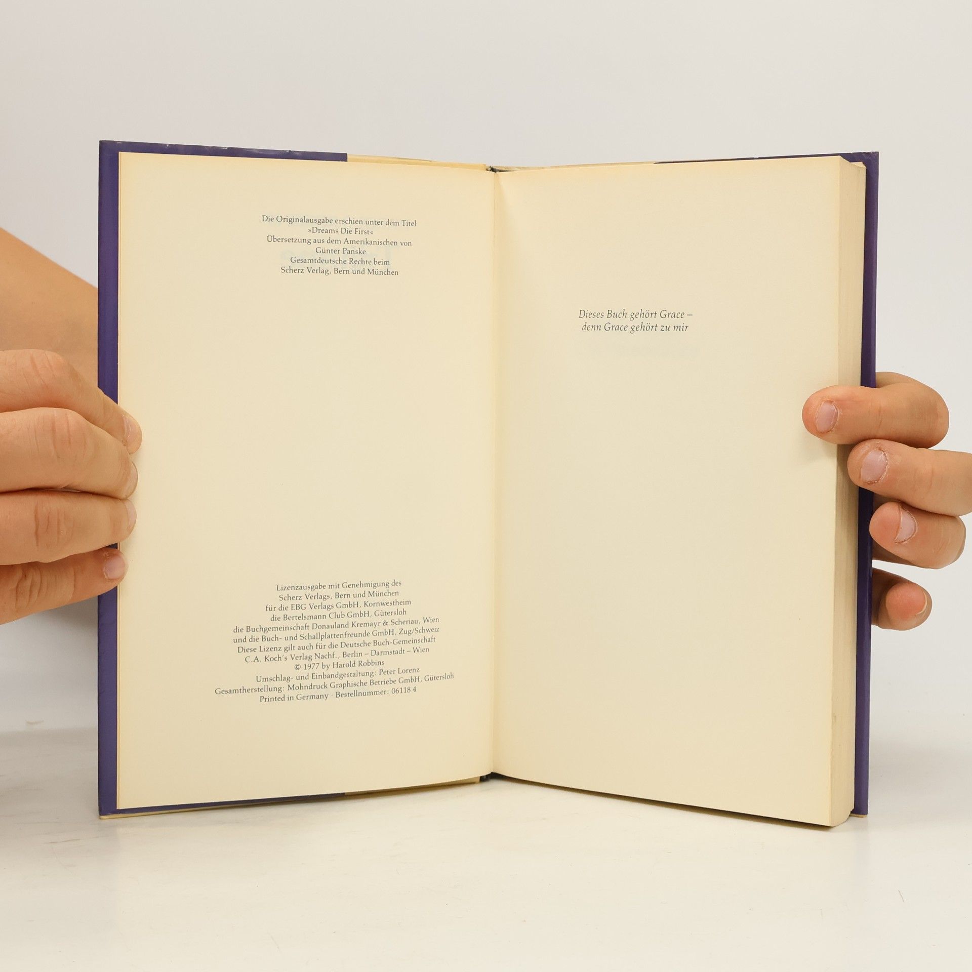 Harold Robbins Träume