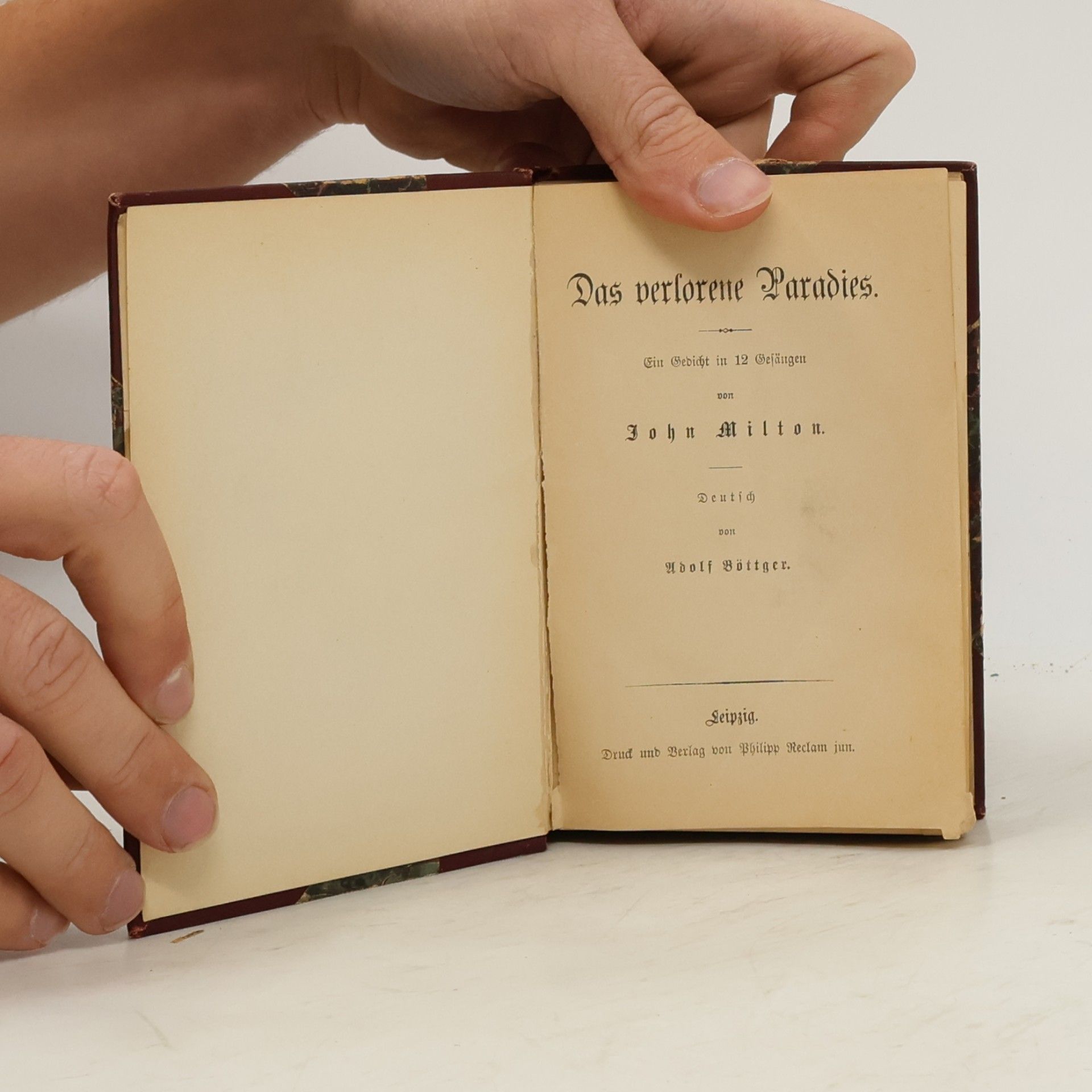 John Milton Das verlorene Paradies