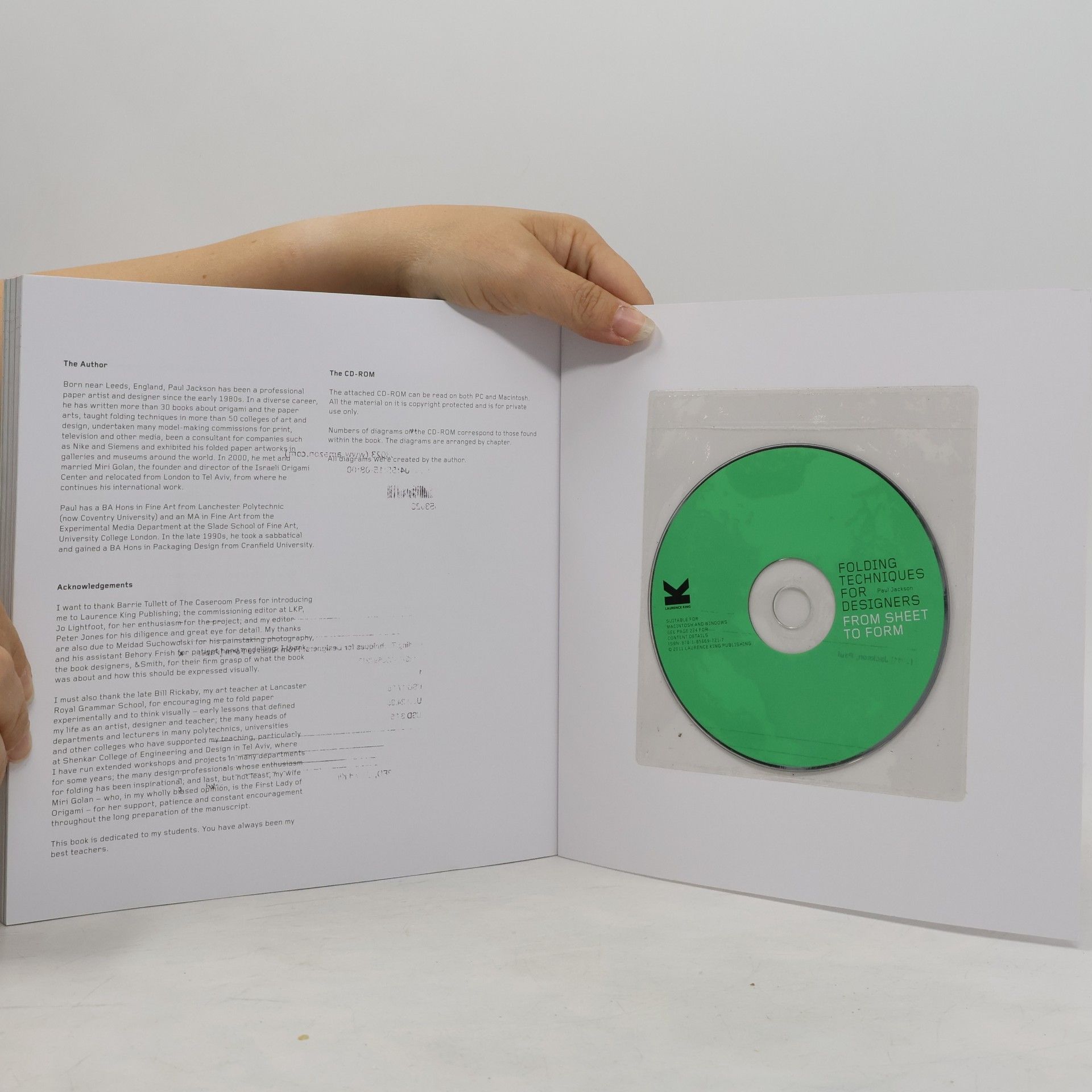 Paul Jackson Folding techniques for designers : from sheet to form