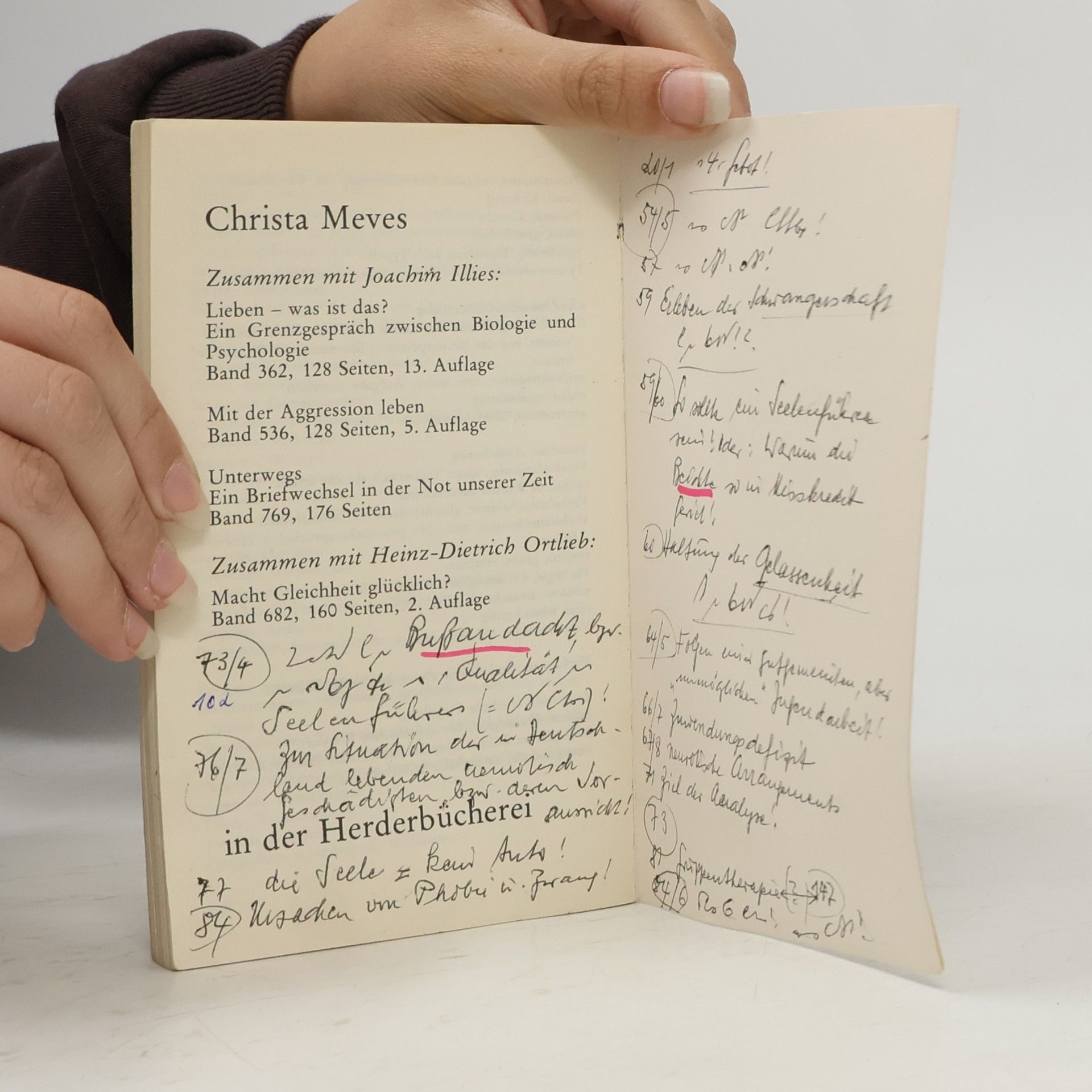 Christa Meves Kleines ABC für Seelenhelfer