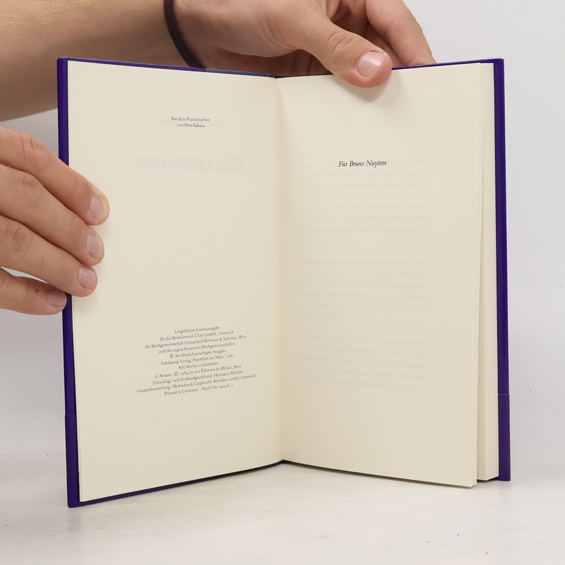 Marguerite Duras Der Liebhaber