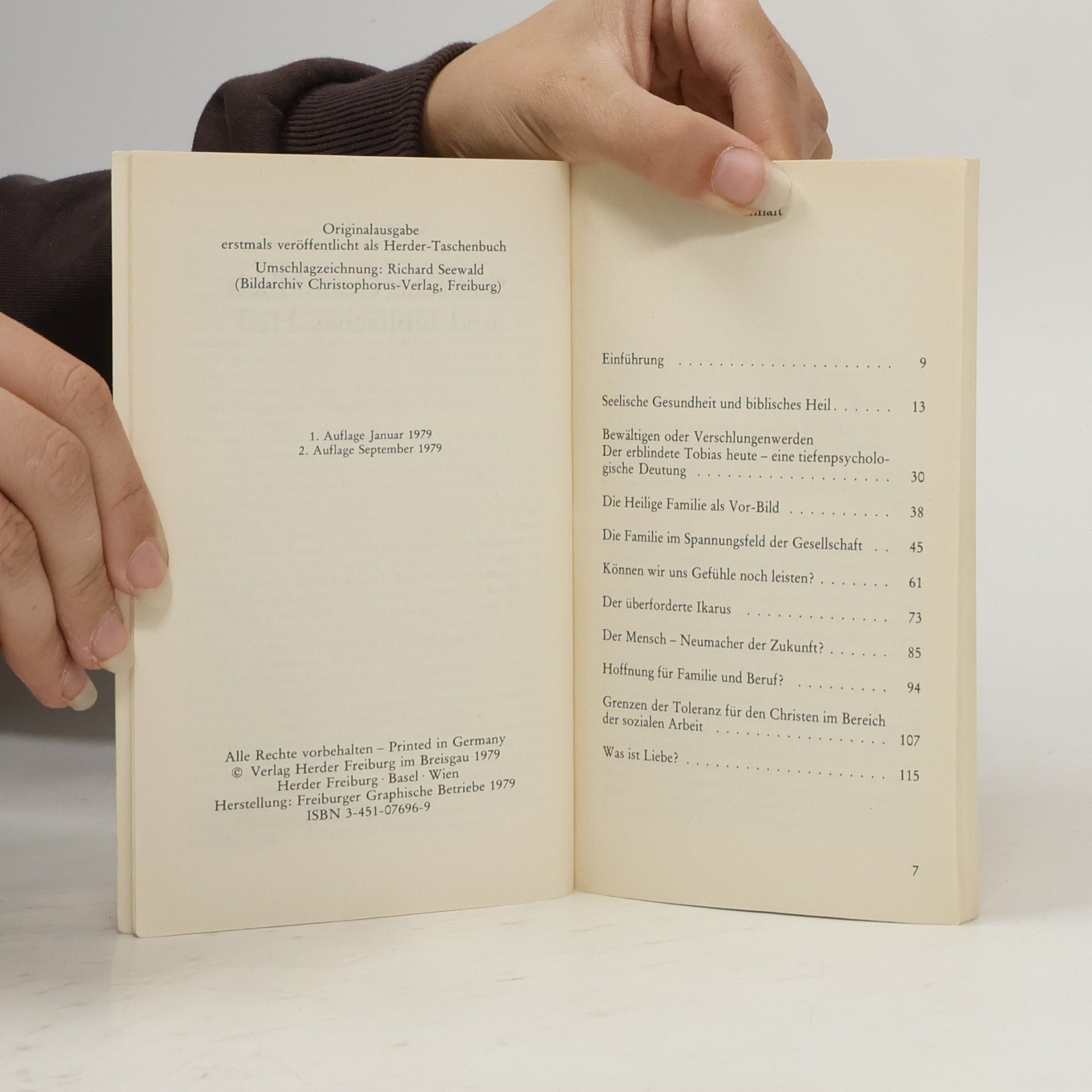 Christa Meves Seelische Gesundheit und biblisches Heil