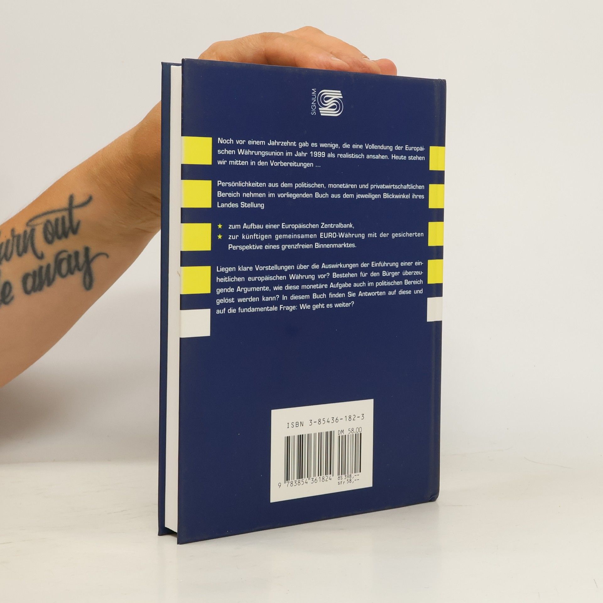 Reinhard Hummel Signum-Europa-Bibliothek: Ein Markt - eine Währung