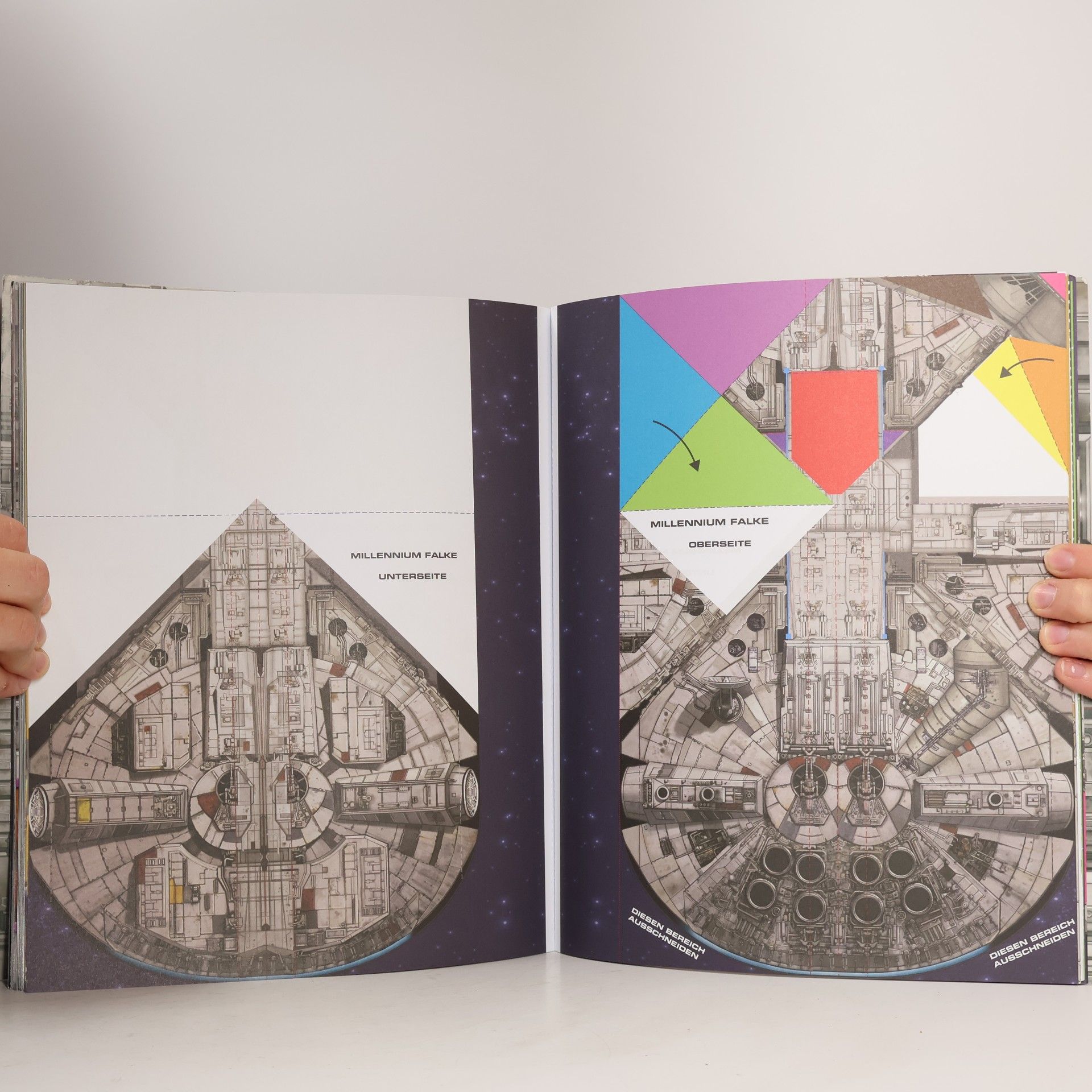 Benjamin Harper Star Wars - Flieger falten