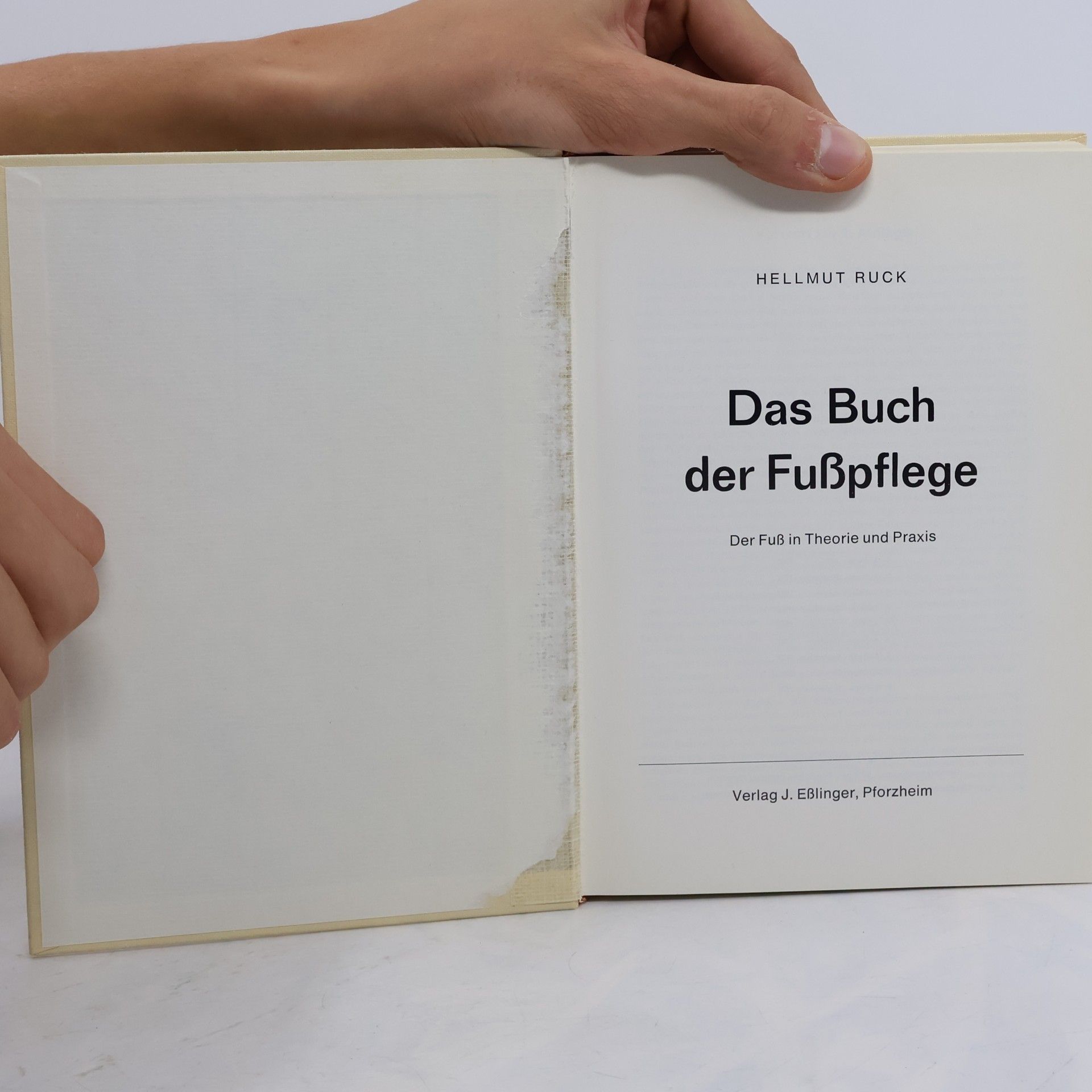 Hellmut Ruck Das Buch der Fusspflege