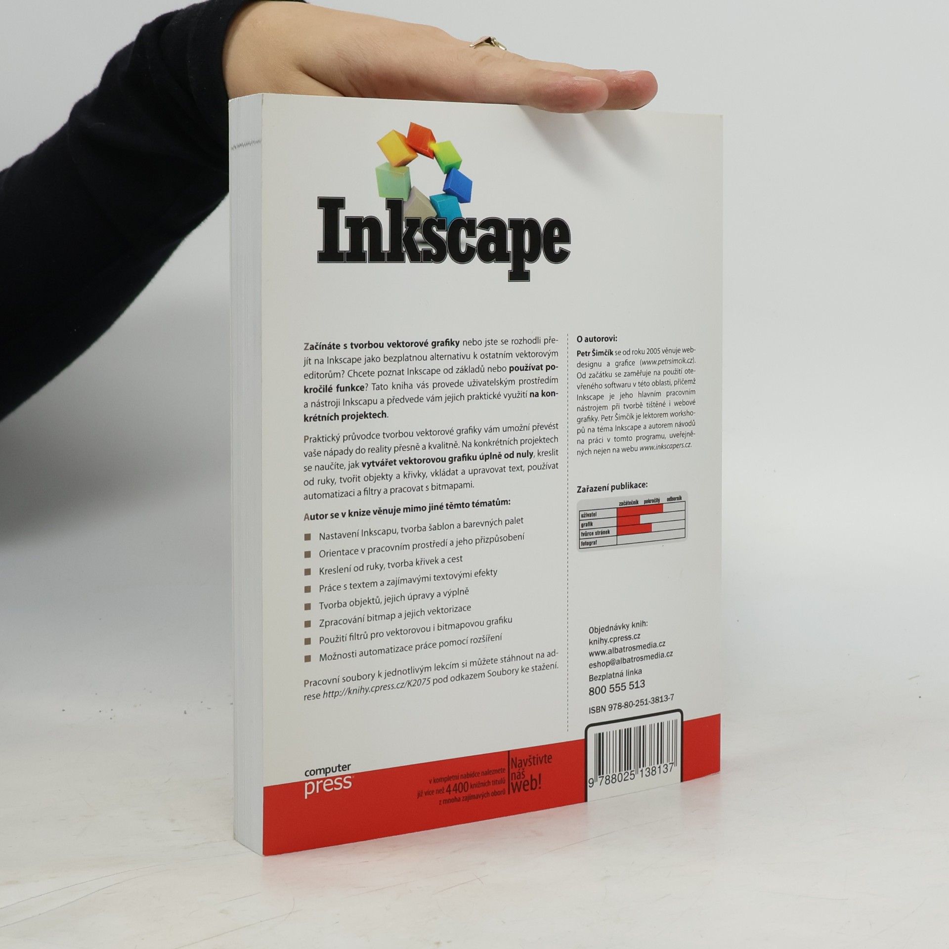 Petr Šimčík Inkscape: Praktický průvodce tvorbou vektorové grafiky