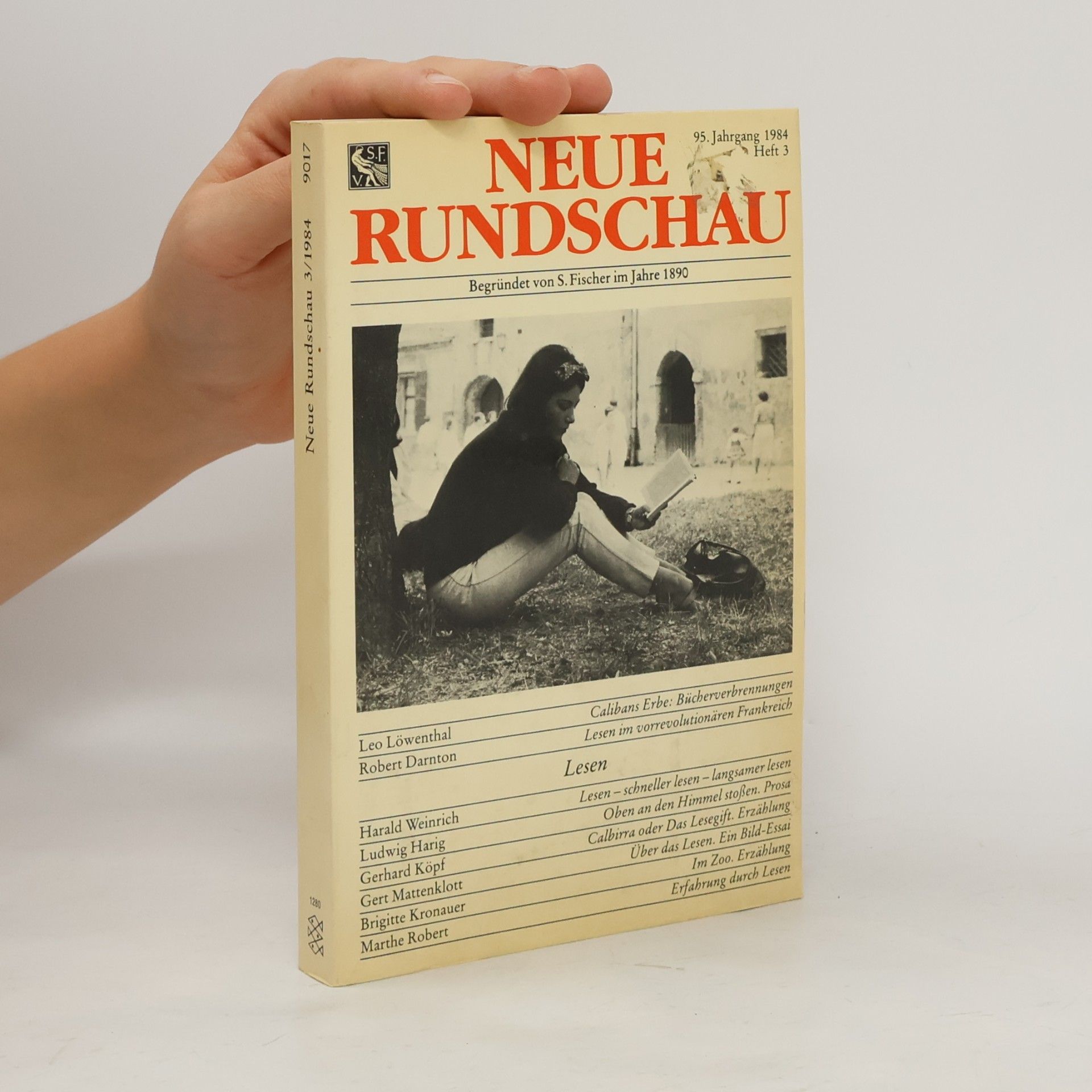 Various authors Neue Rundschau