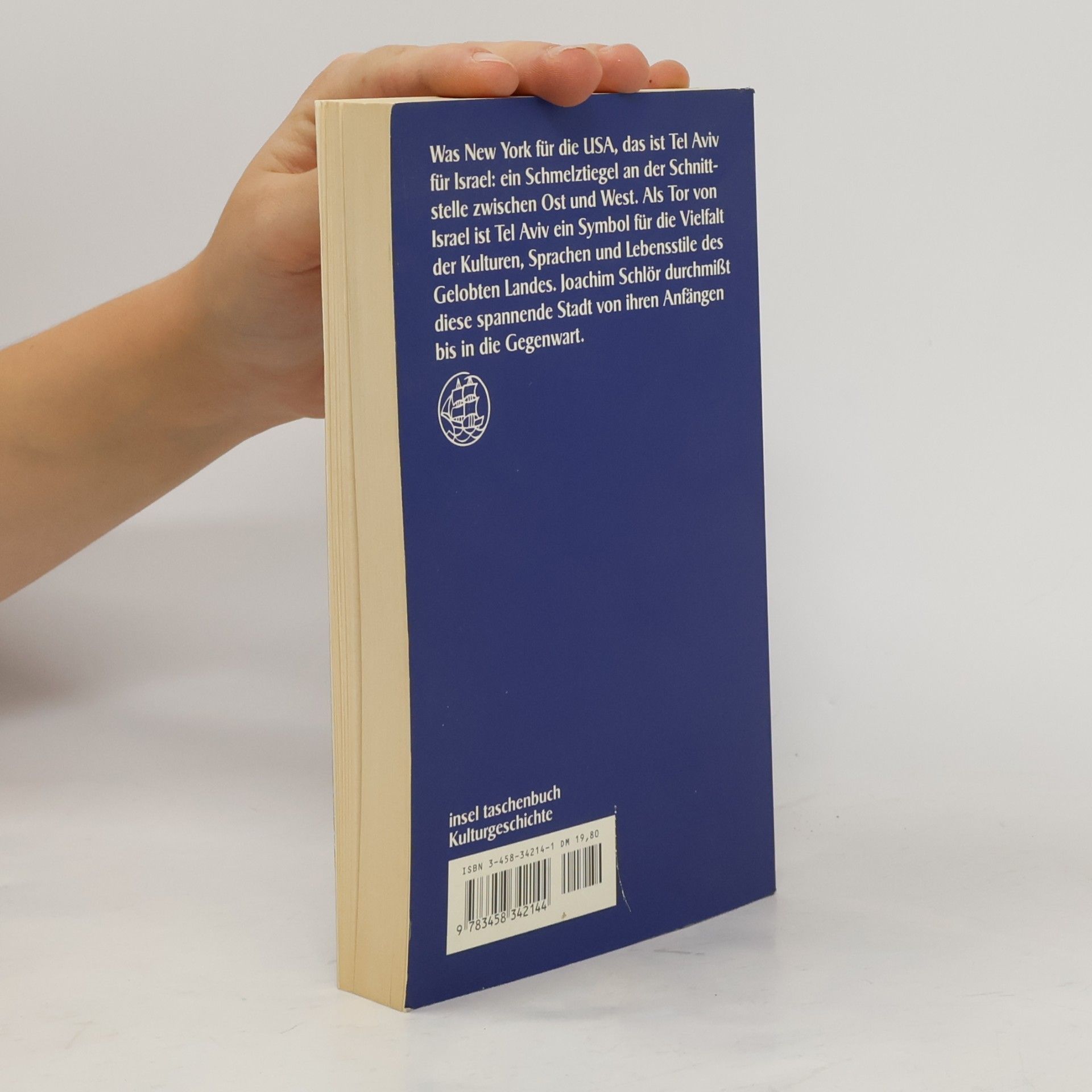 Joachim Schlör Insel Taschenbuch - 2514: Tel Aviv