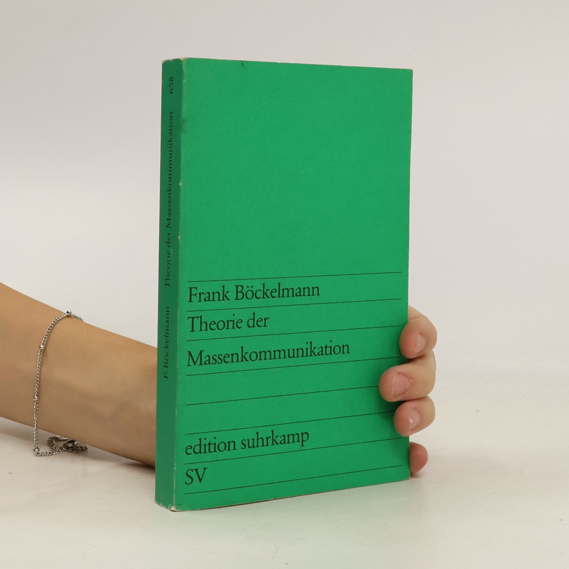 Frank Böckelmann Theorie der Massenkommunikation