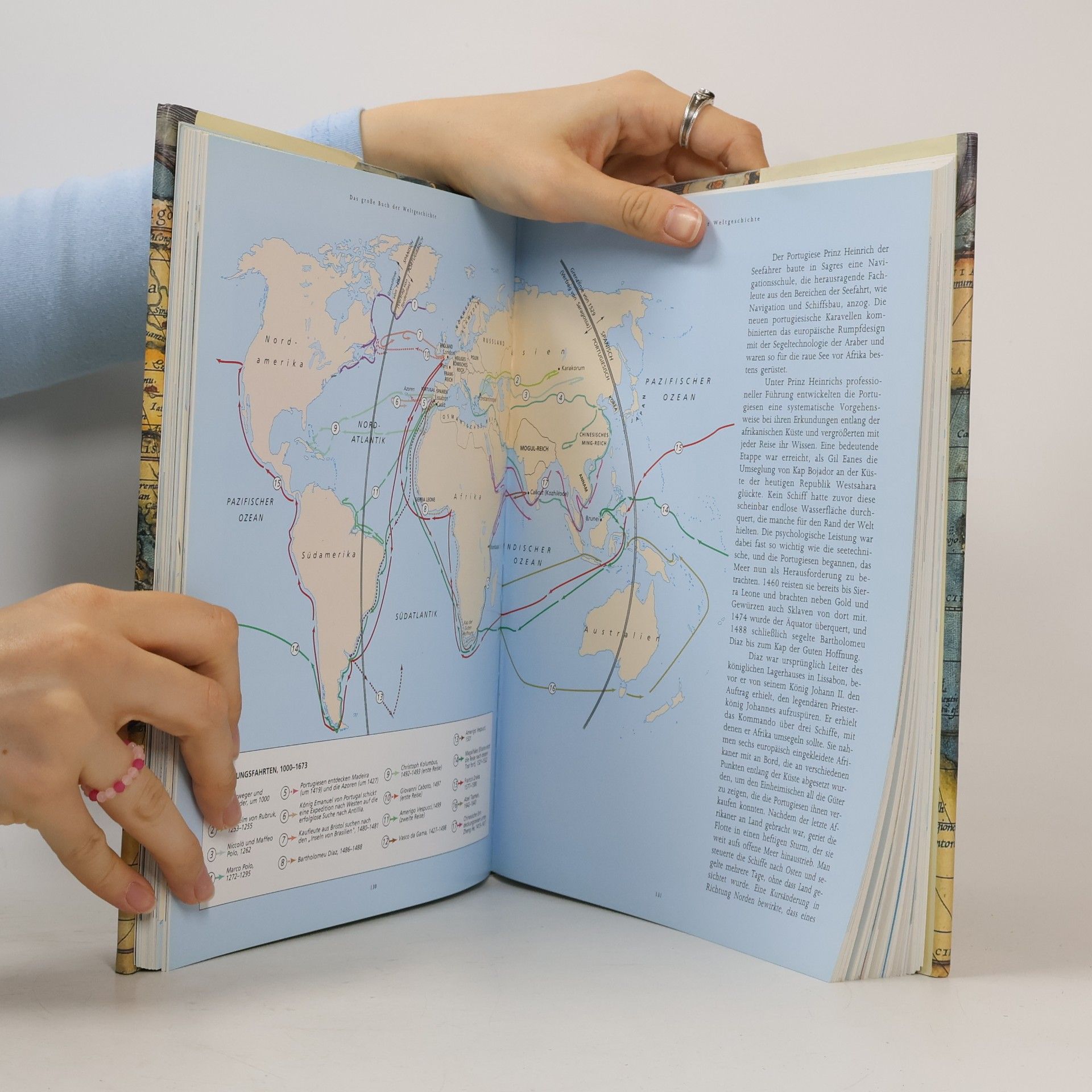 Kate Santon Der große Atlas der Weltgeschichte