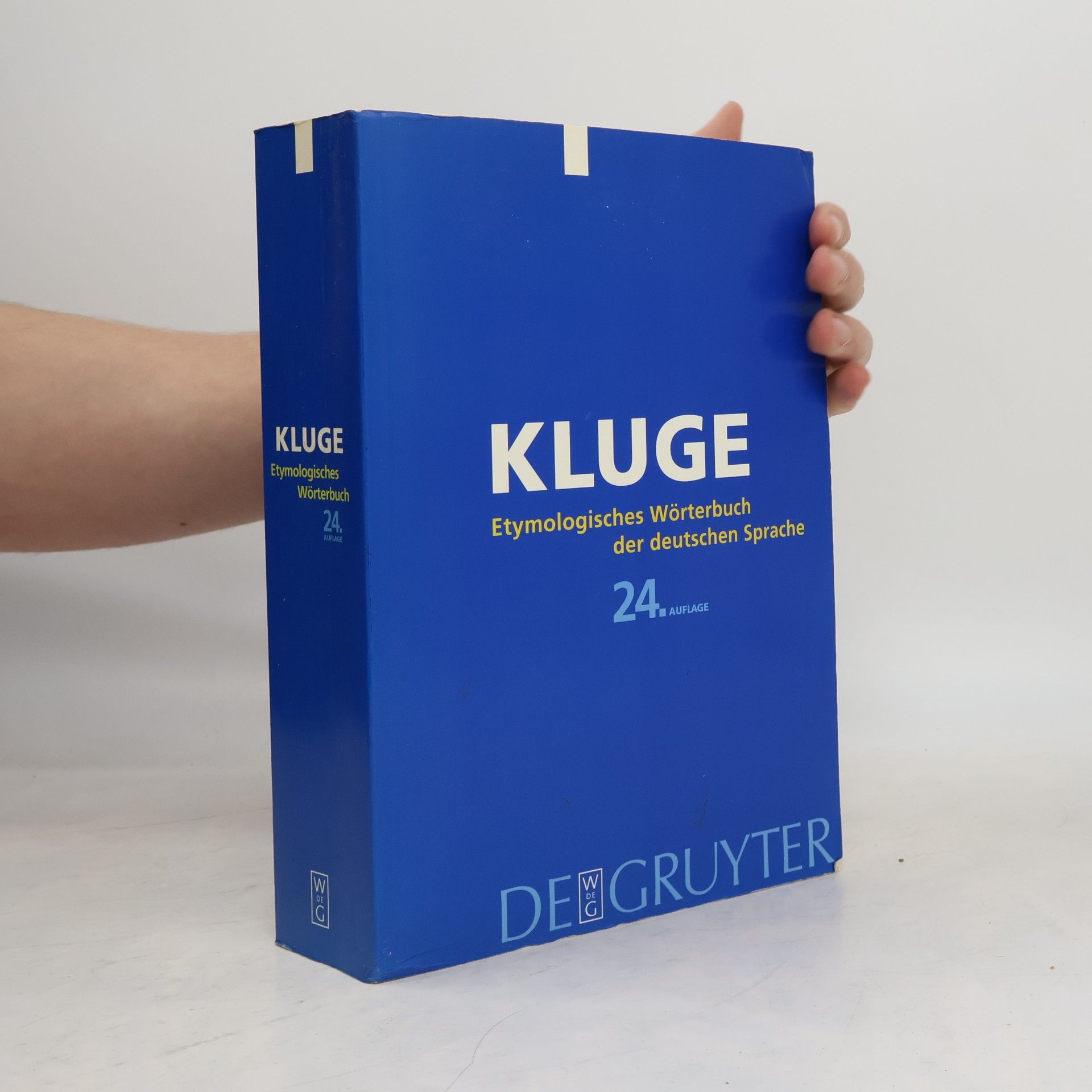 Friedrich Kluge Etymologisches Wörterbuch der deutschen Sprache