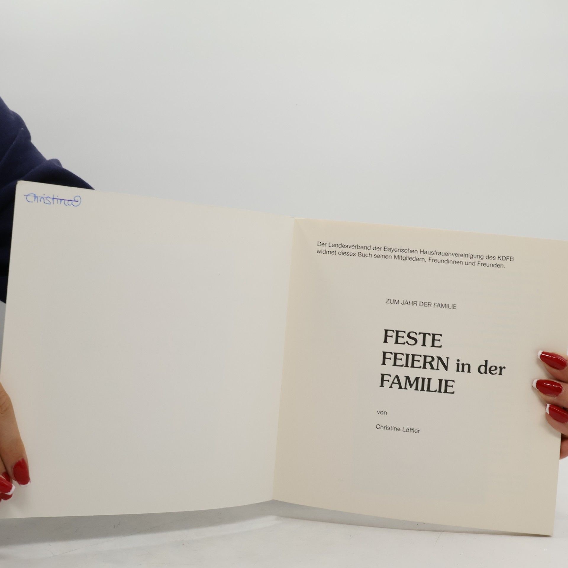Christine Triebnig-Löffler Feste Feiern in der Familie