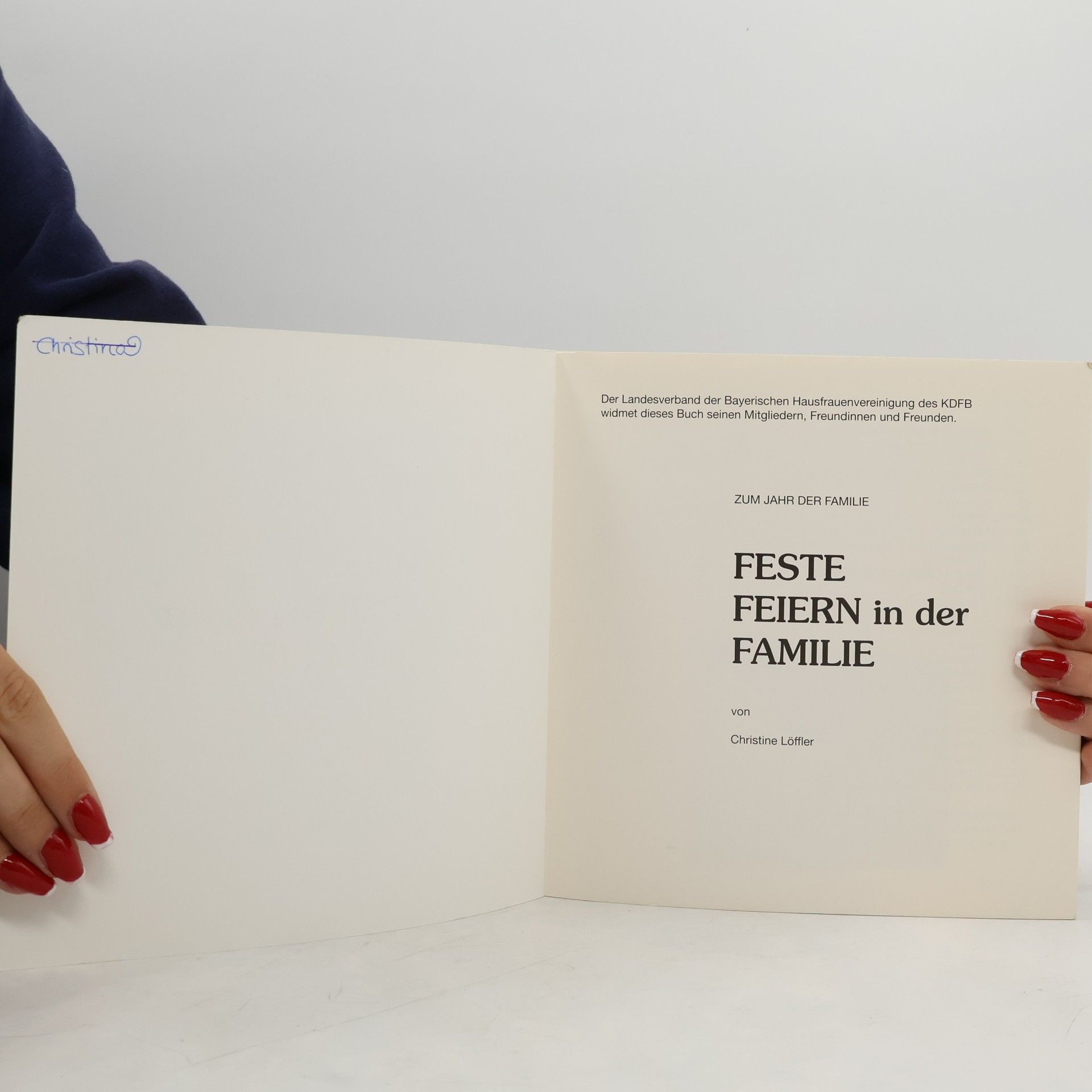 Christine Triebnig-Löffler Feste Feiern in der Familie