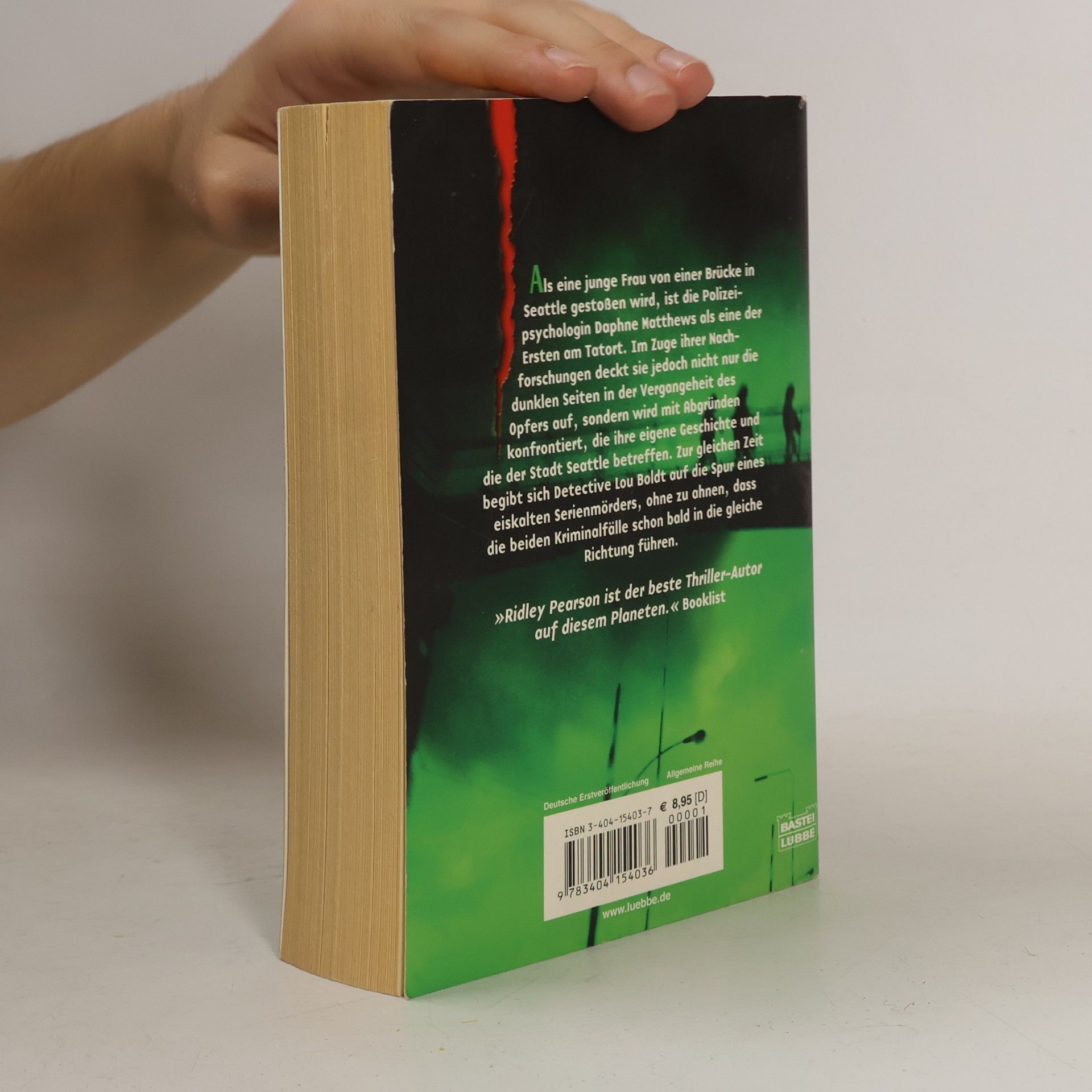 Ridley Pearson Über dem Abgrund