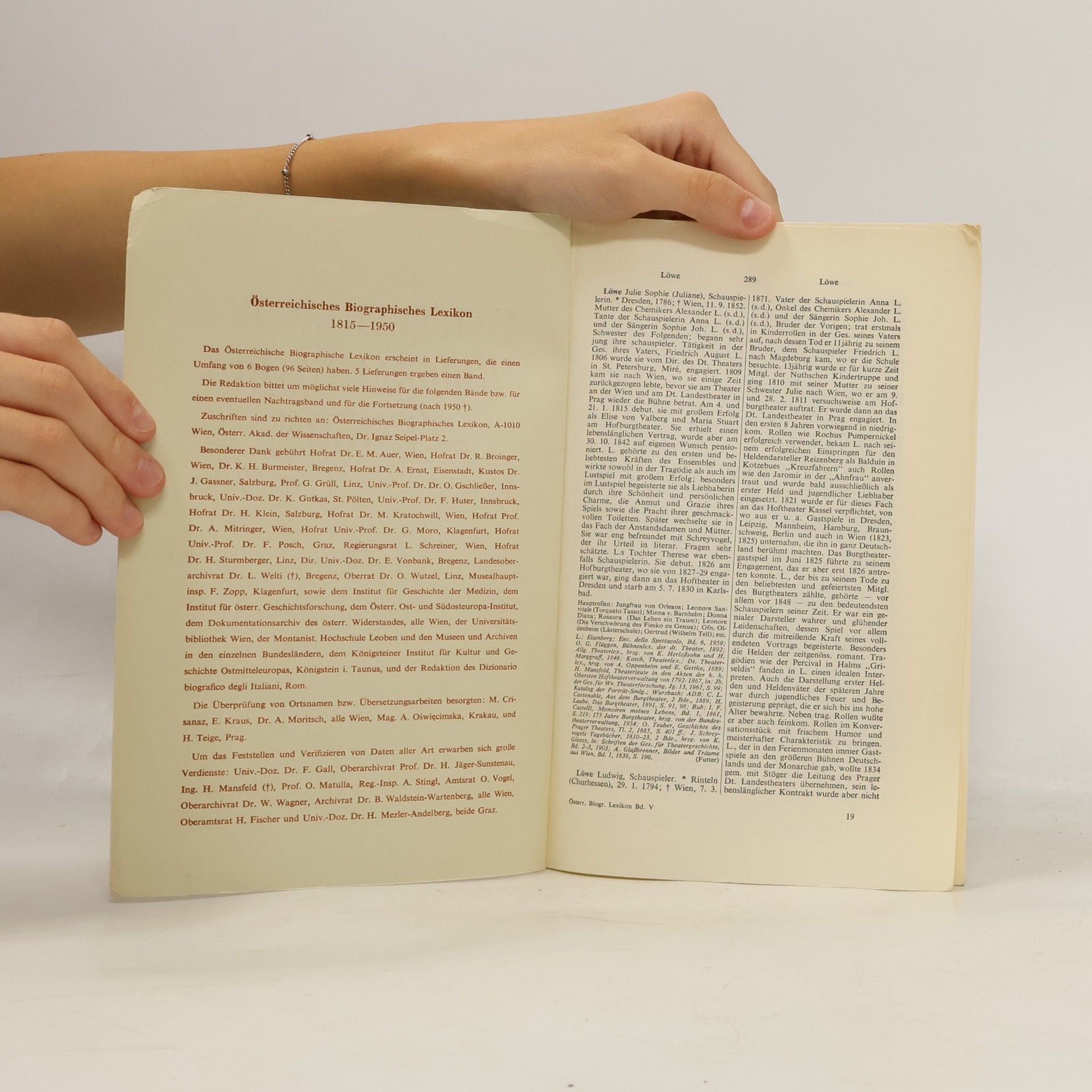 Autorenkollektiv Österreichisches Biographisches Lexikon 1815-1950