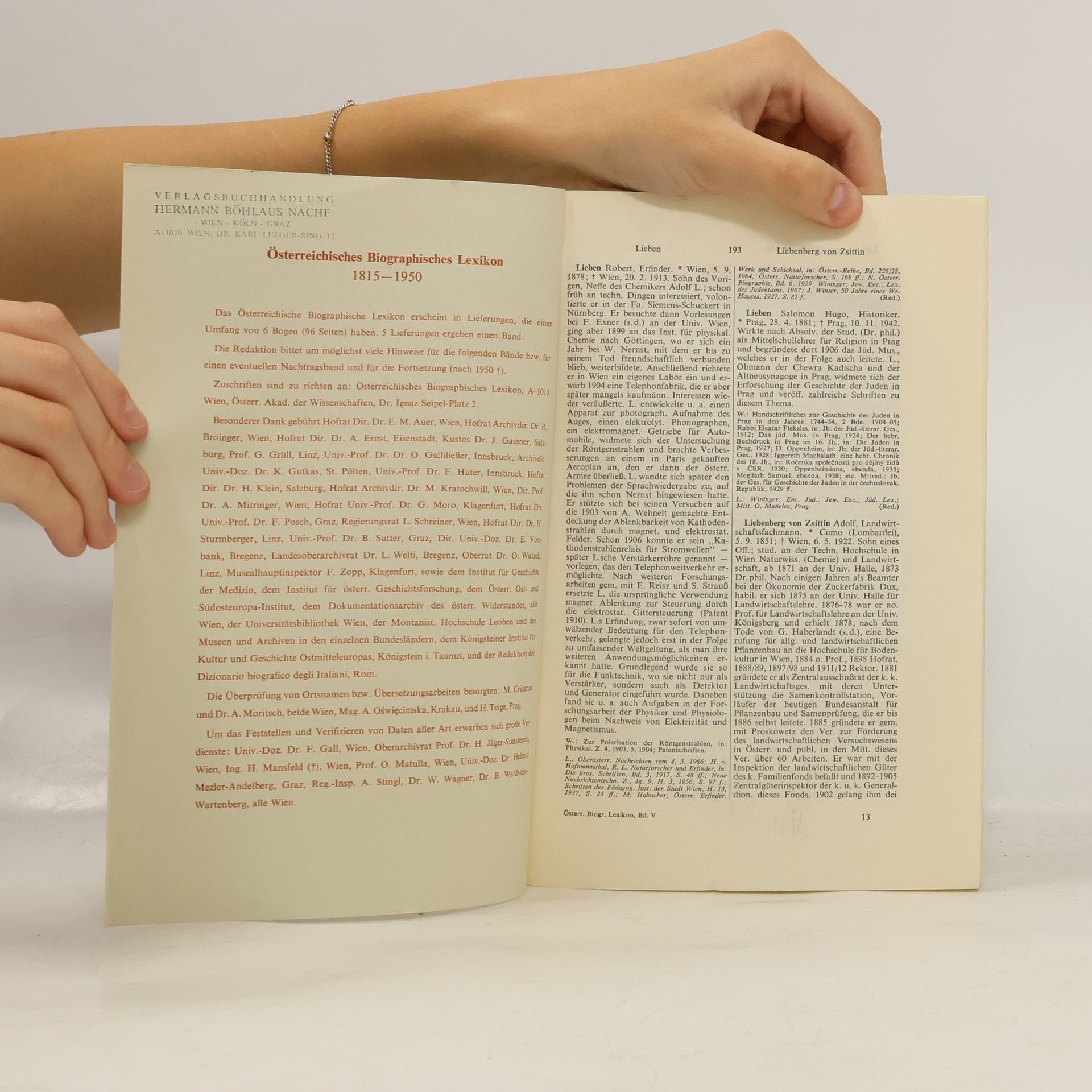 kolektiv Österreichisches Biographisches Lexikon 1815-1950 / Österreichisches Biographisches Lexikon 1815-1950