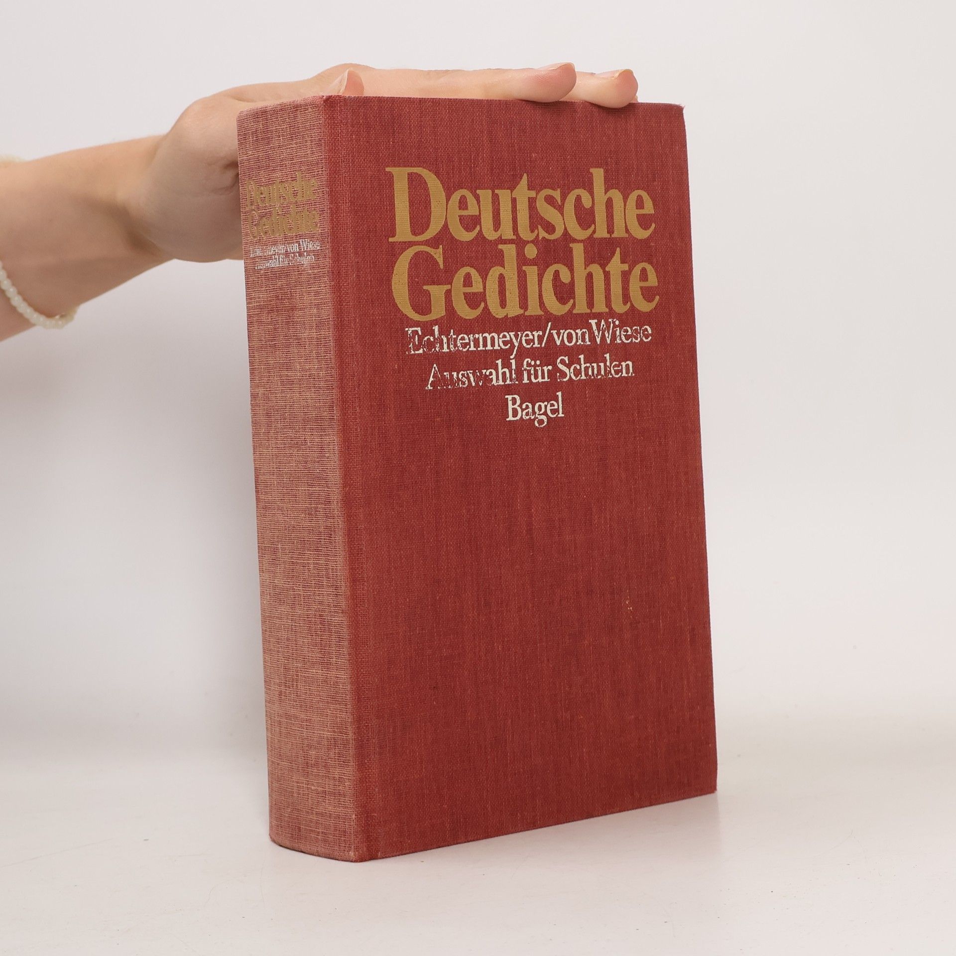 Ernst Theodor Echtermeyer Deutsche Gedichte