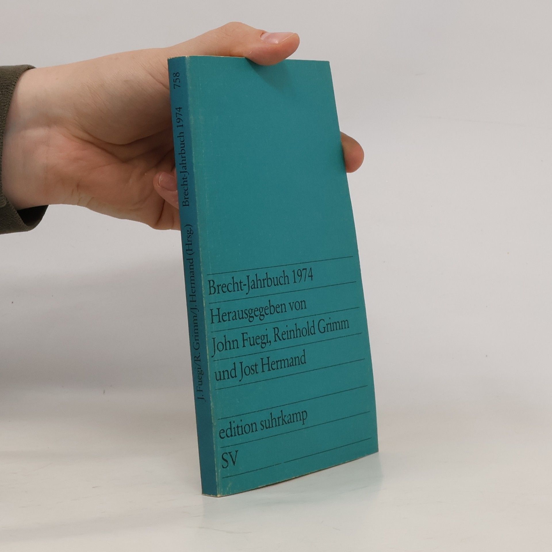 John Fuegi Brecht-Jahrbuch 1974