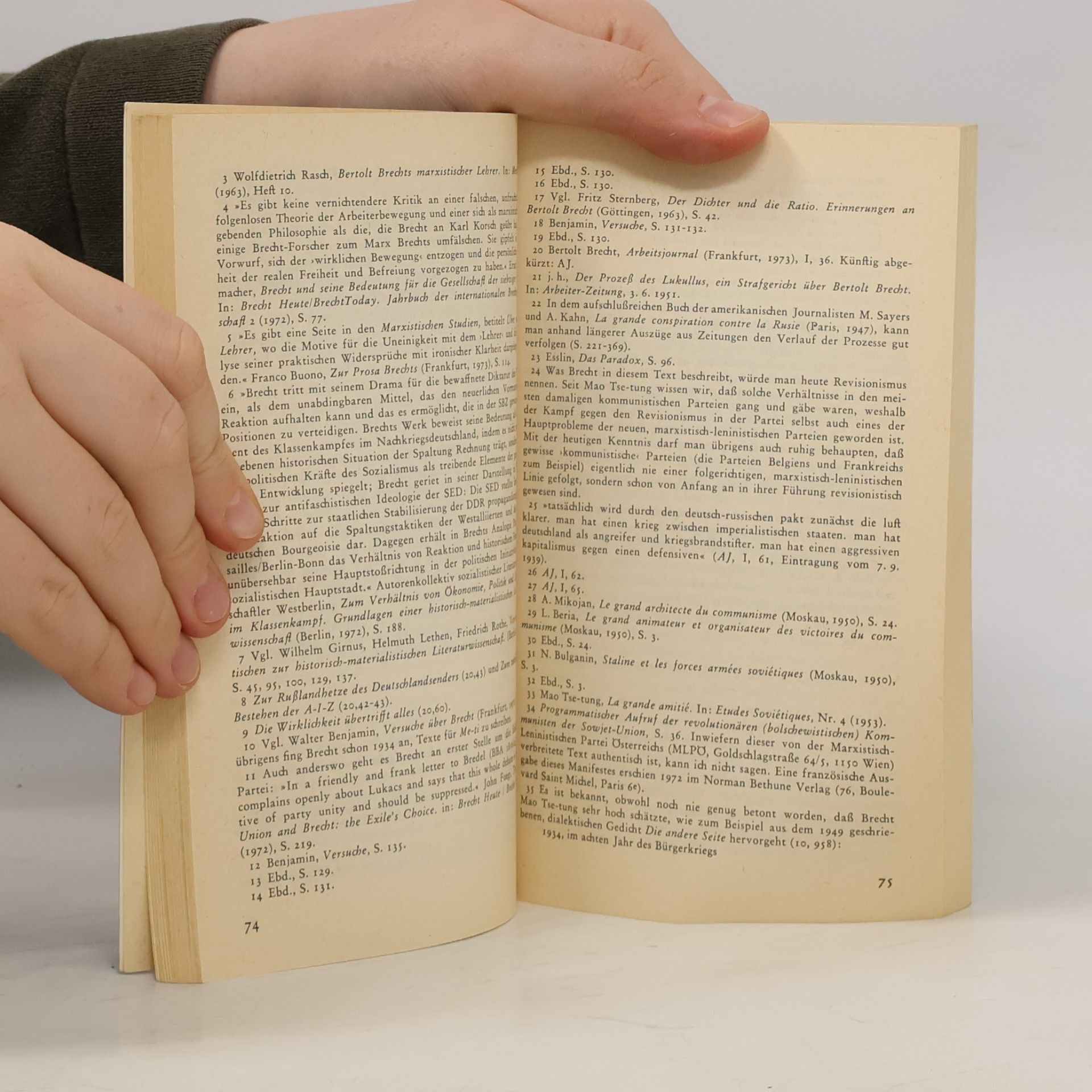 John Fuegi Brecht-Jahrbuch 1974