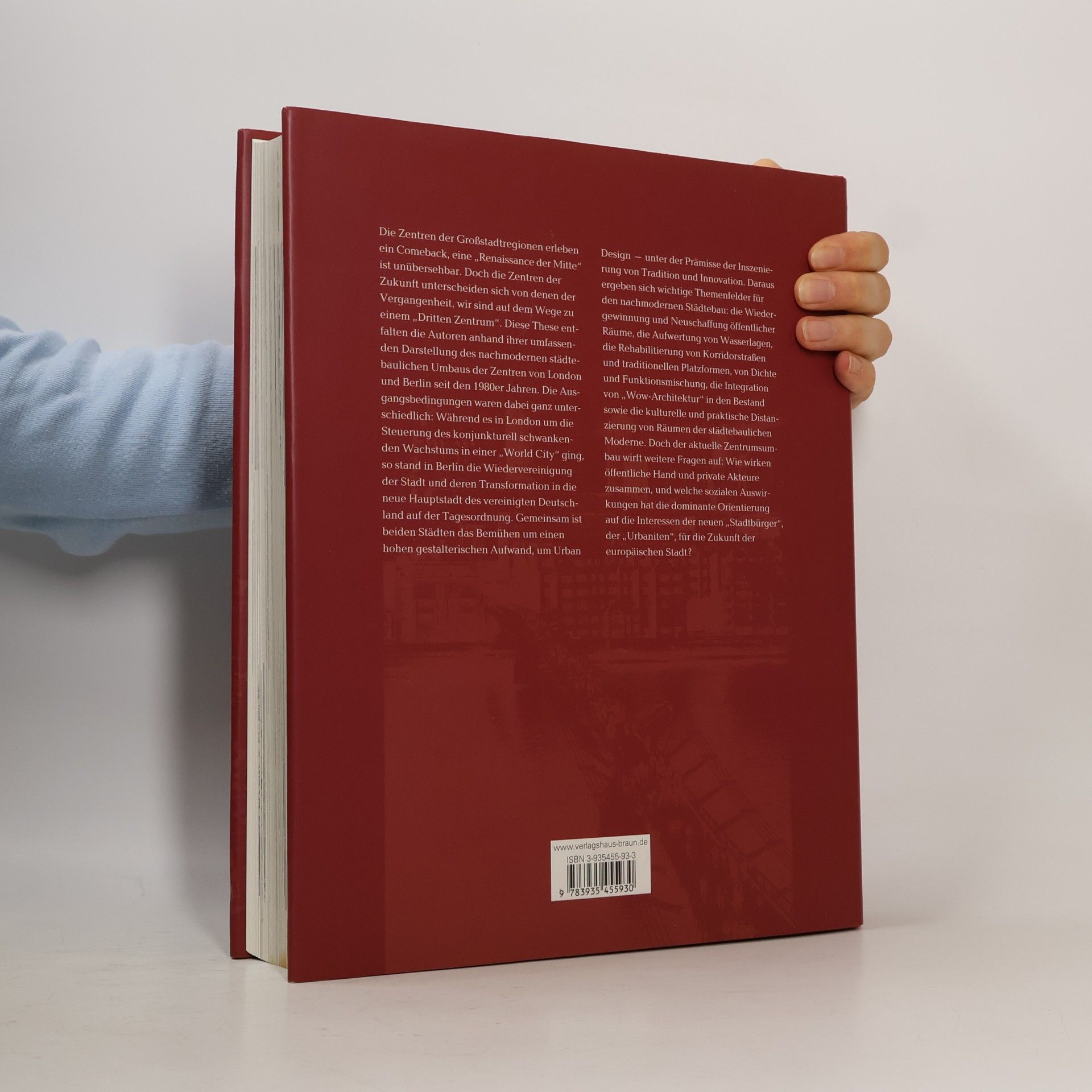 Harald Bodenschatz Renaissance der Mitte. Zentrumsumbau in London und Berlin