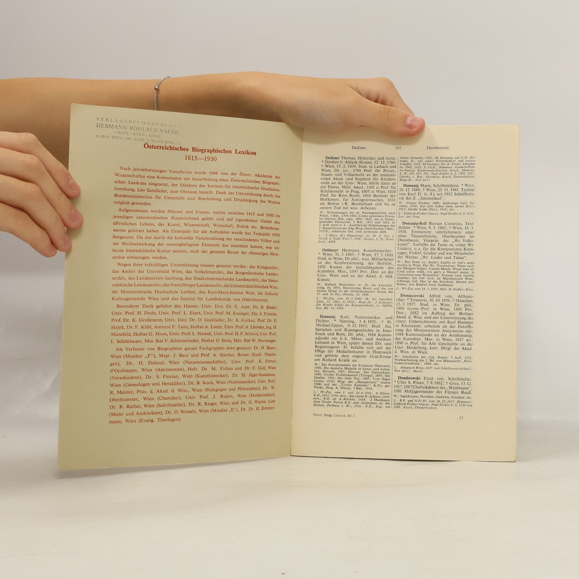 kolektiv Österreichisches Biographisches Lexikon