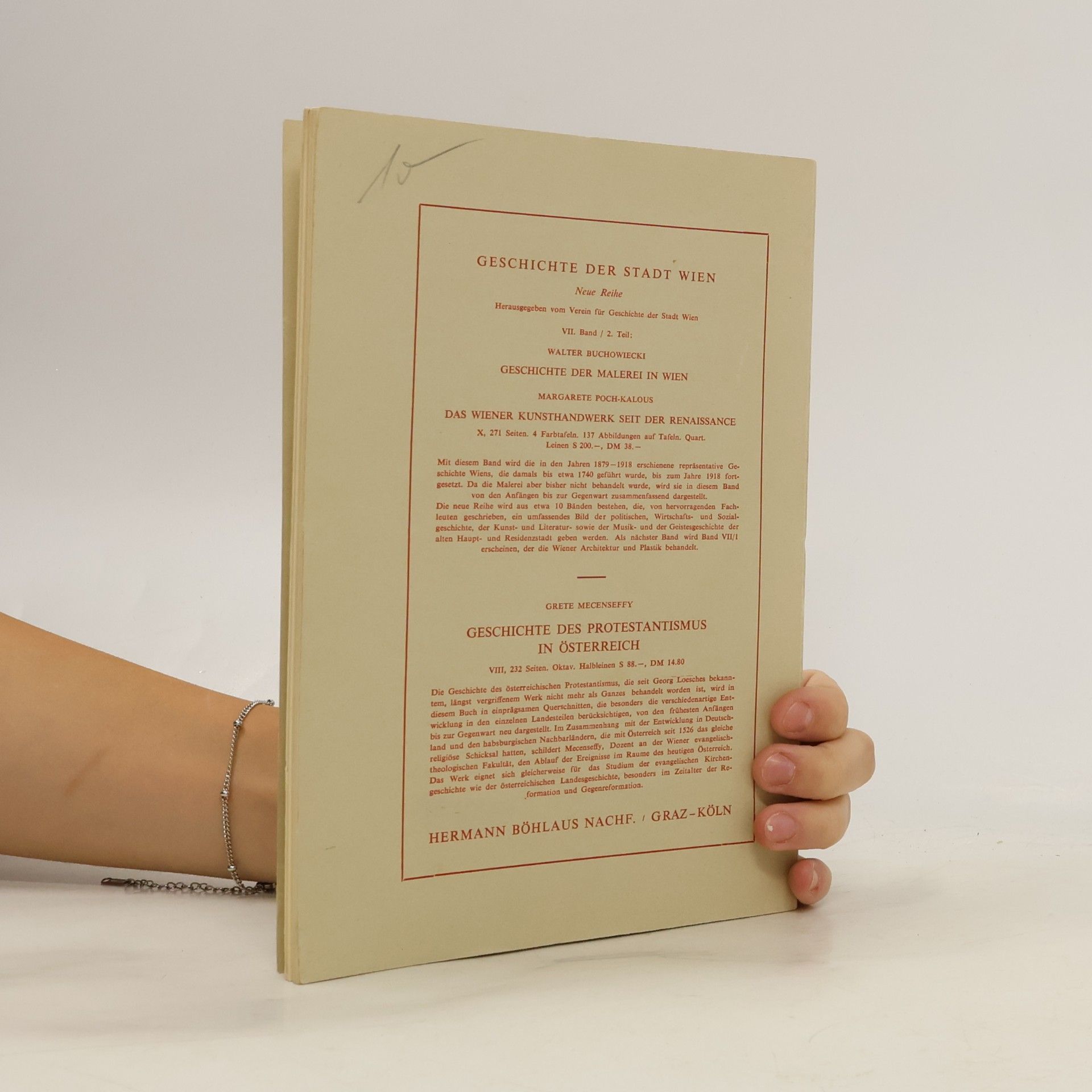 Autorenkollektiv Osterreichisches Biographisches Lexikon 1815-1950, 4. Lieferung