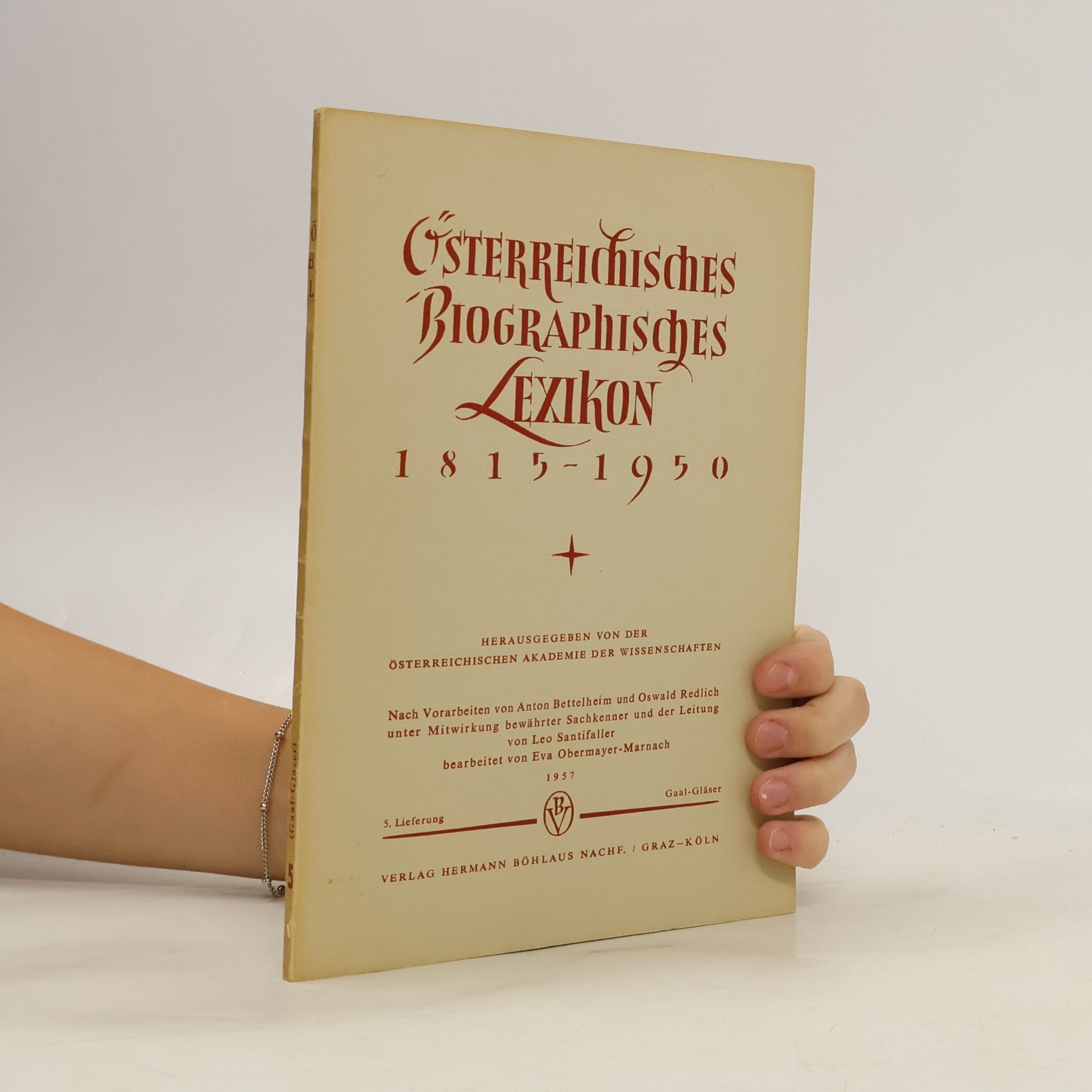 Österreichisches Biographisches Lexikon 5