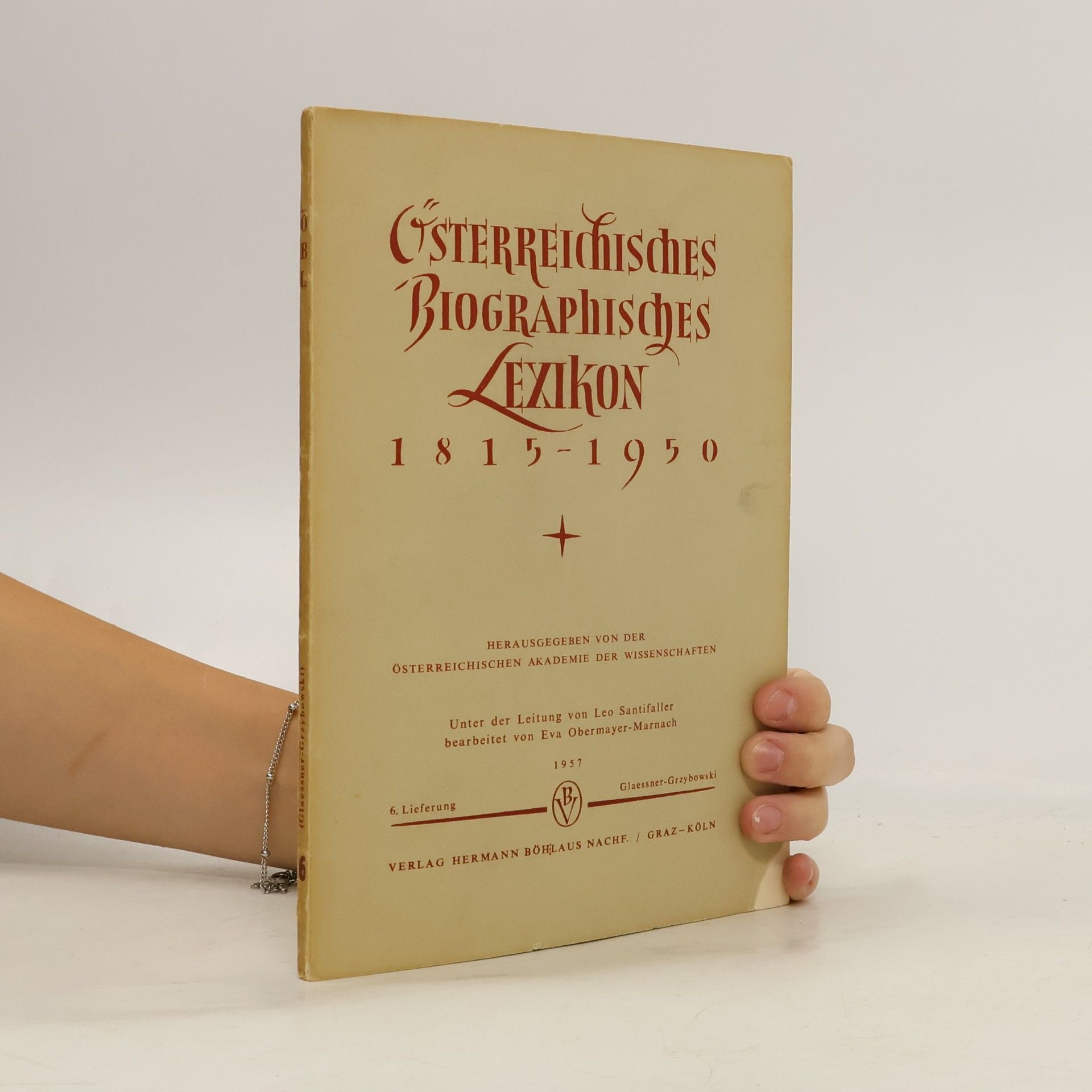 Leo Santifaller Österreichisches Biographisches Lexikon 6.