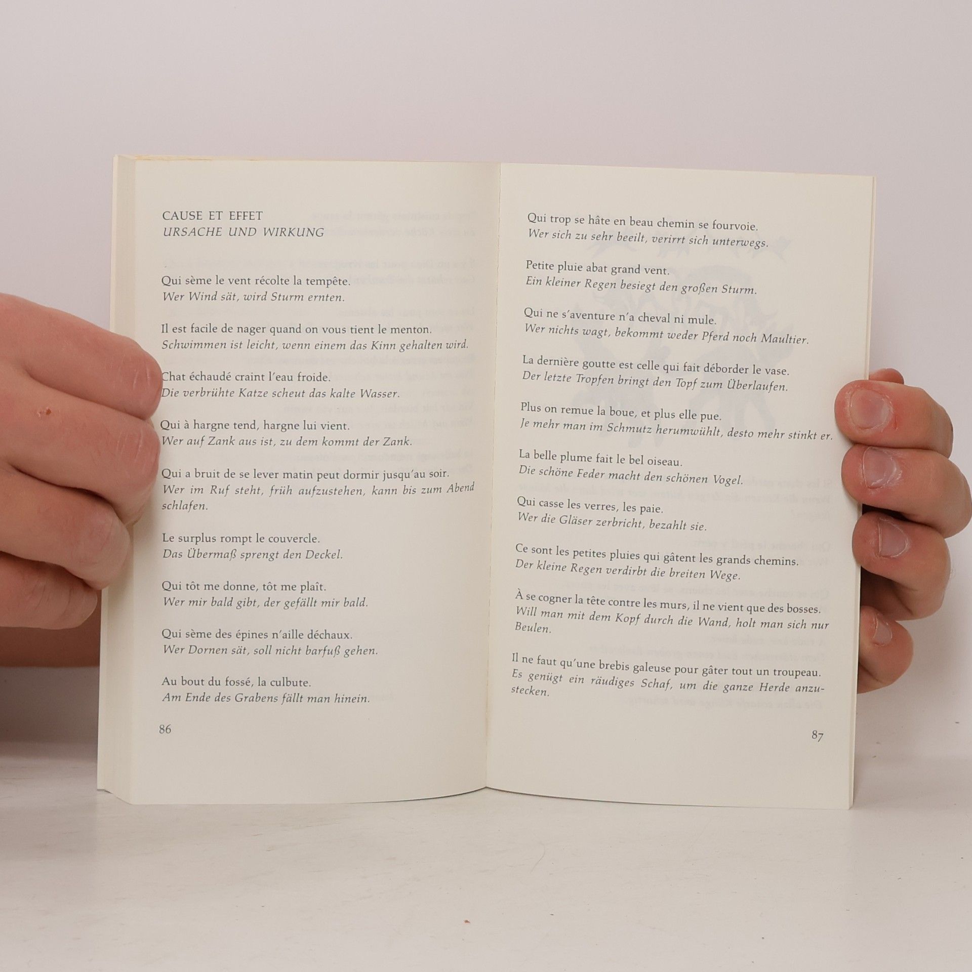 Ferdinand Möller Proverbes français