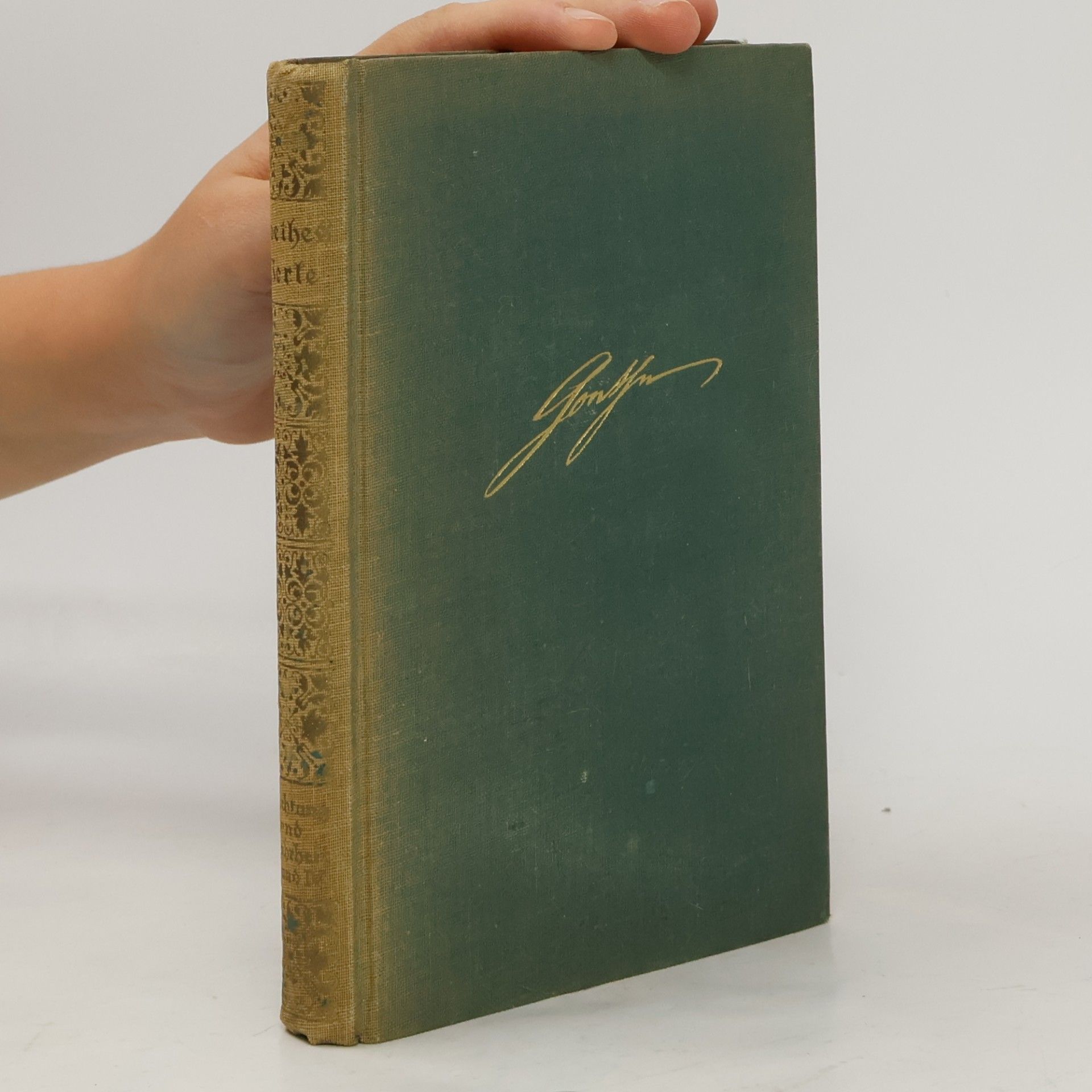 Johann Wolfgang von Goethe Goethes Werke