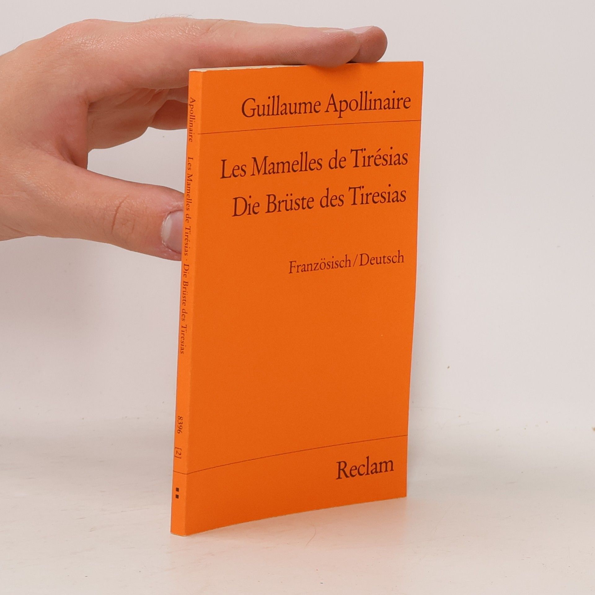 Reclams Universal-Bibliothek - 2: Die Brüste des Tiresias Französisch/Deutsch