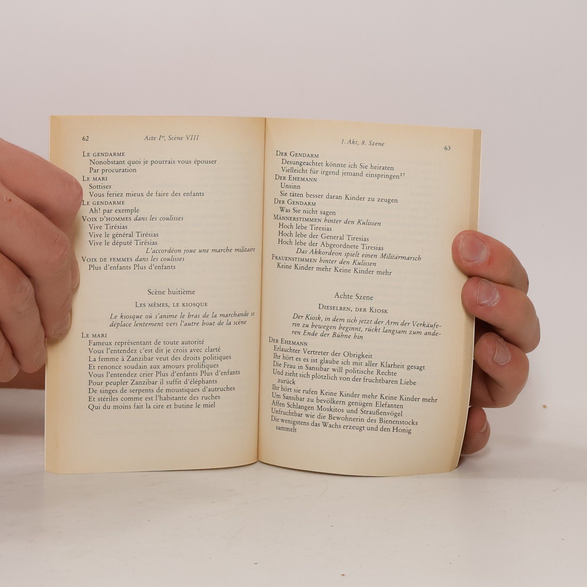 Guillaume Apollinaire Reclams Universal-Bibliothek - 2: Die Brüste des Tiresias Französisch/Deutsch