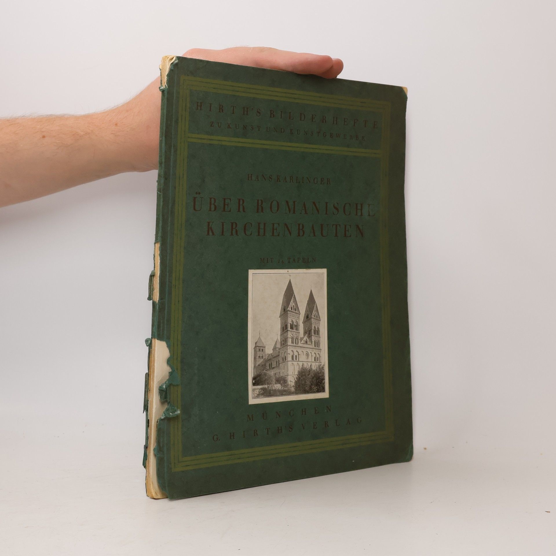 Dr. Hans Karlinger ÜBER ROMANISCHE KIRCHENBAUTEN