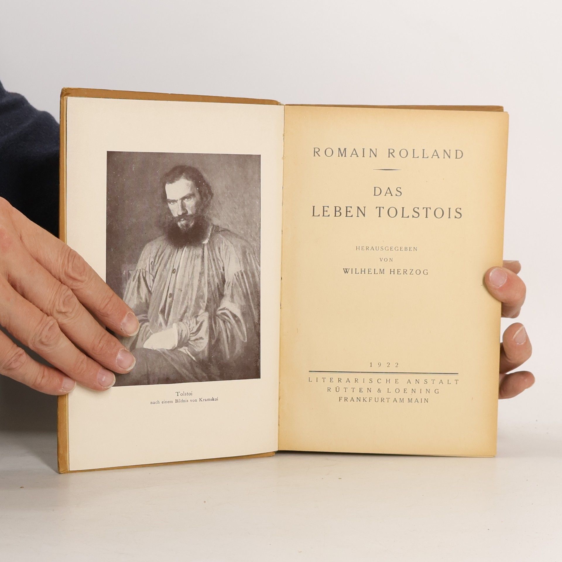 Wilhelm Herzog Das Leben Tolstois