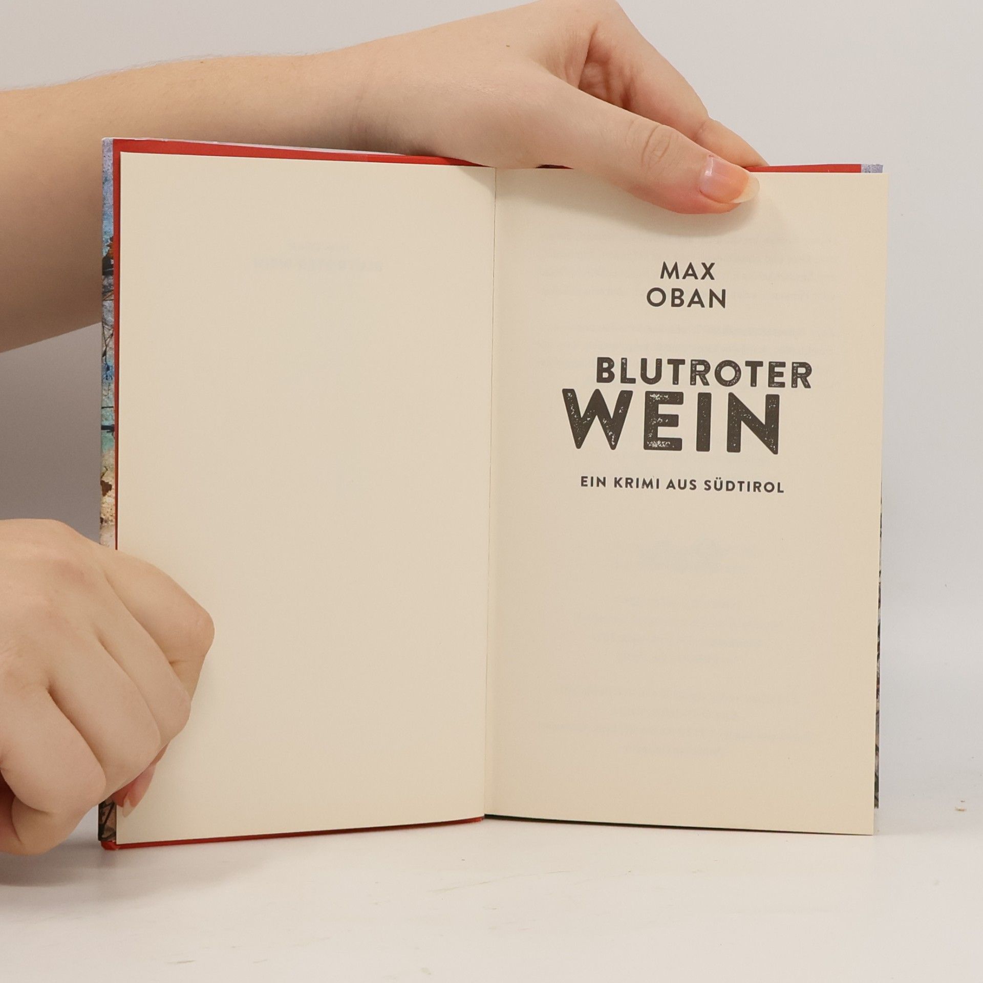 Max Oban Blutroter Wein