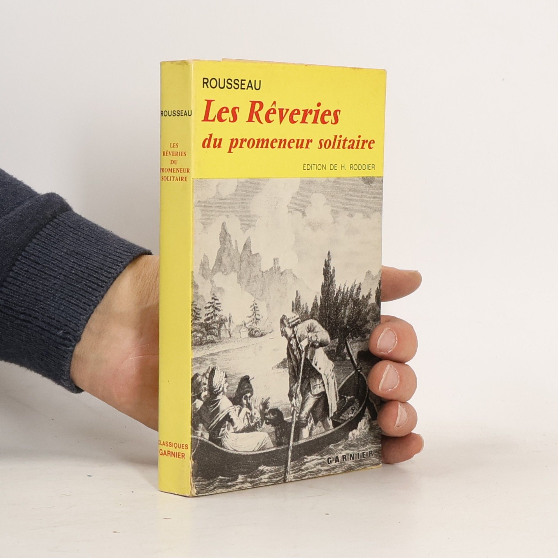 Jean-Jacques Rousseau Les Rèveries Du Promeneur Solitaire