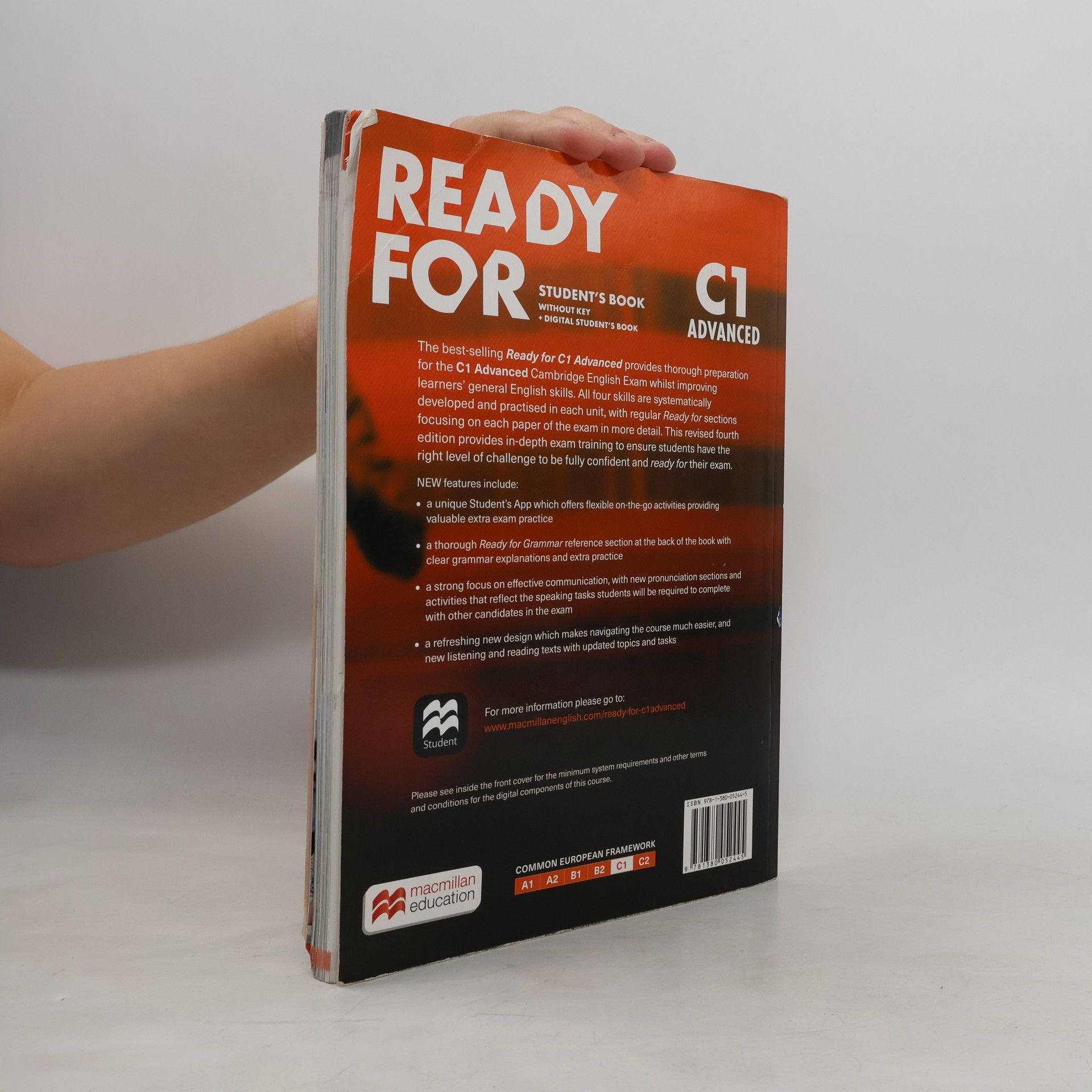 Autorenkollektiv Ready for Advanced (4th edition) Student's Book + Digital SB + Student App - key