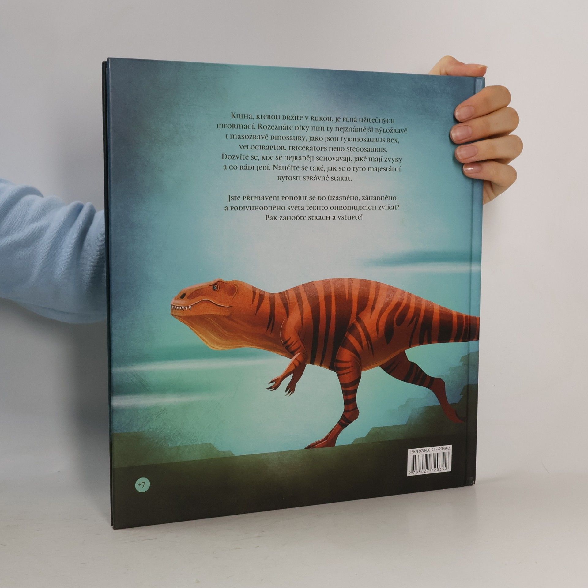 Federica Magrin Kniha plná dinosaurů : příručka zkušeného chovatele