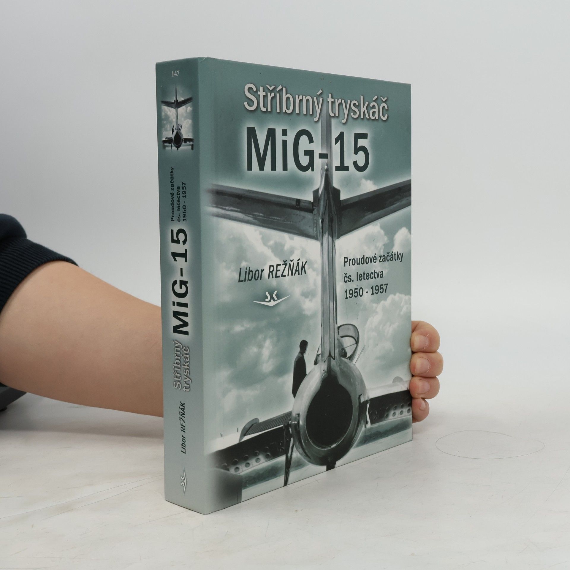 Stříbrný tryskáč Mig-15